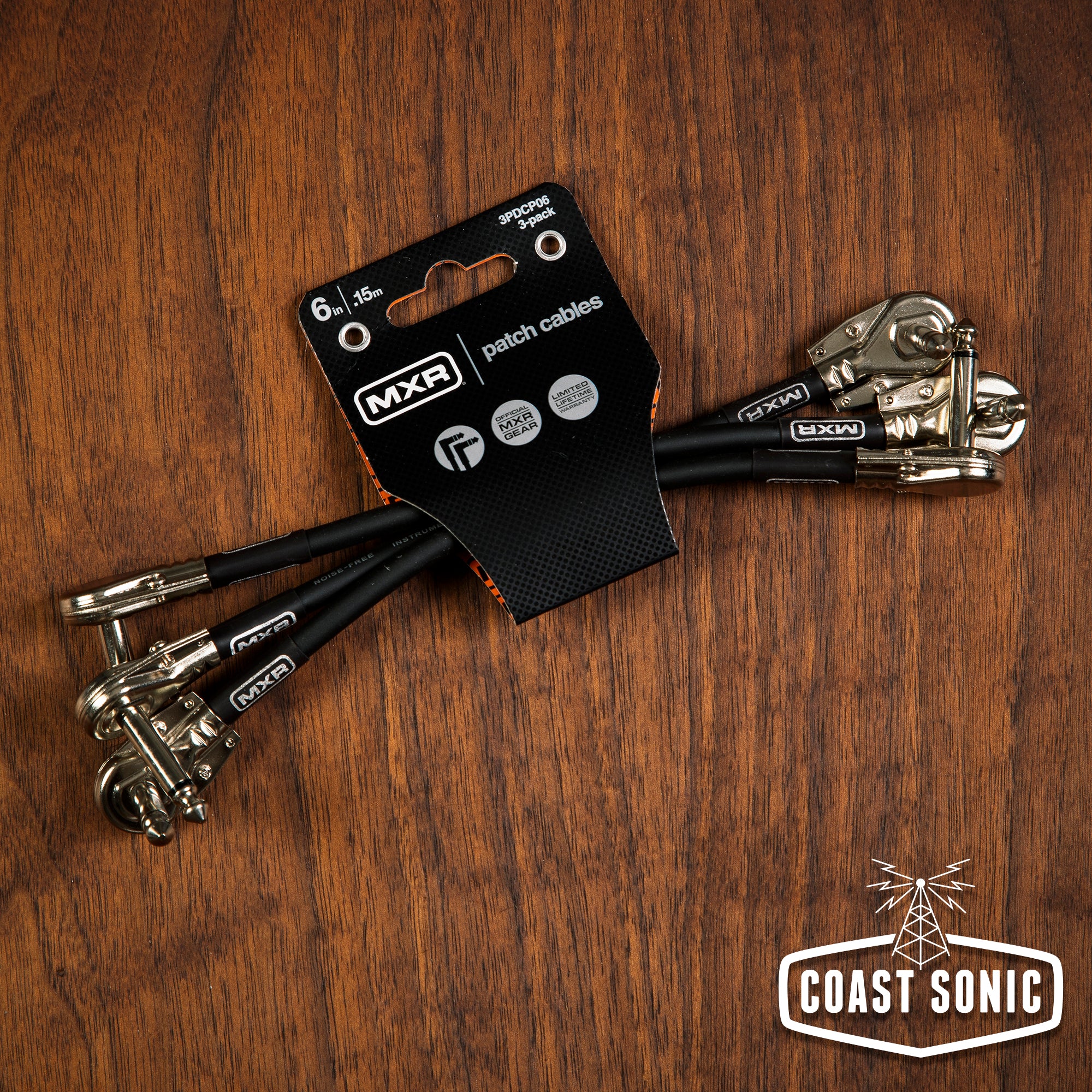 MXR DCP06 Patch Cable 6" 3-Pack