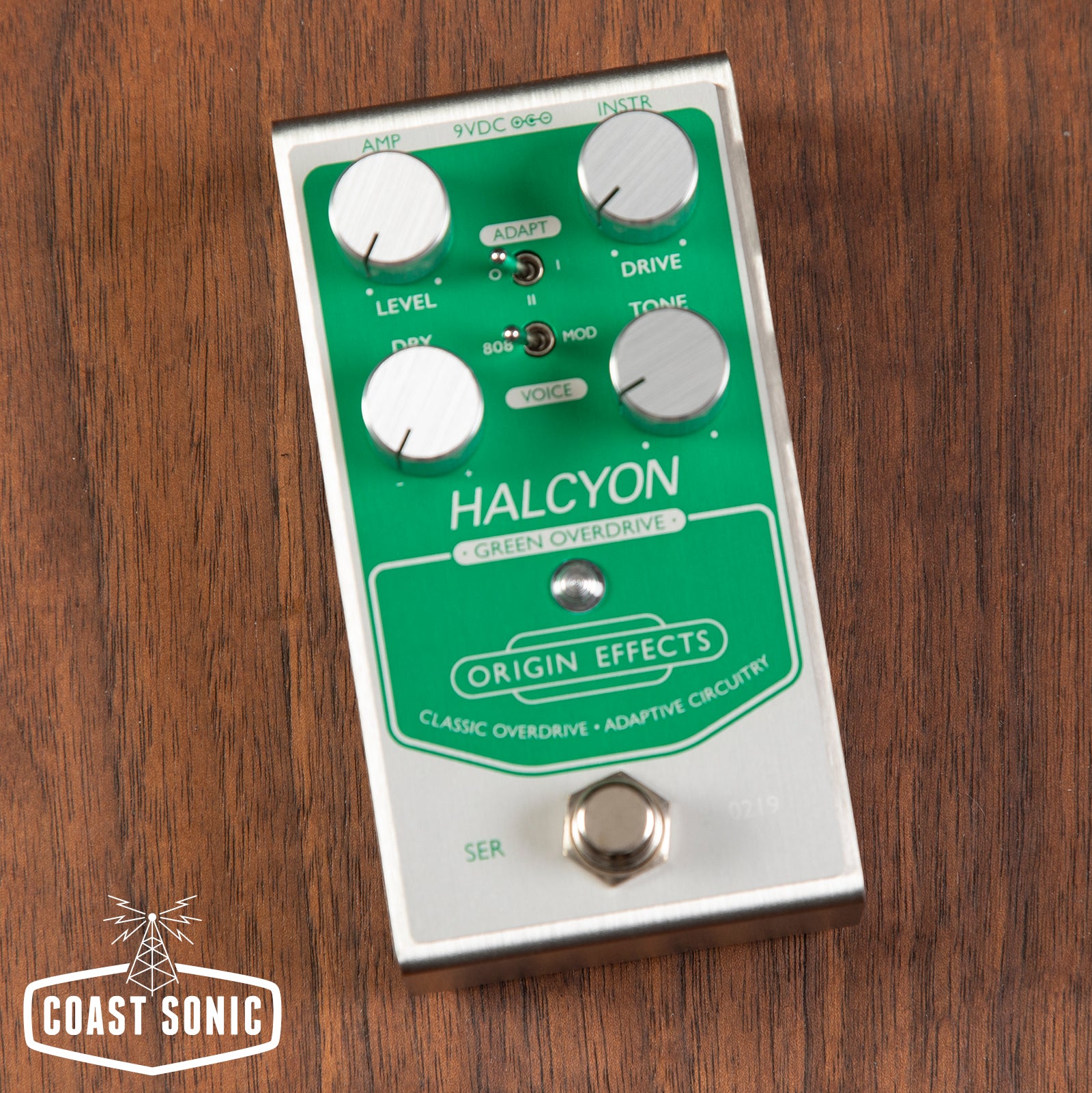 Origin Effects Halycon Green Overdrive