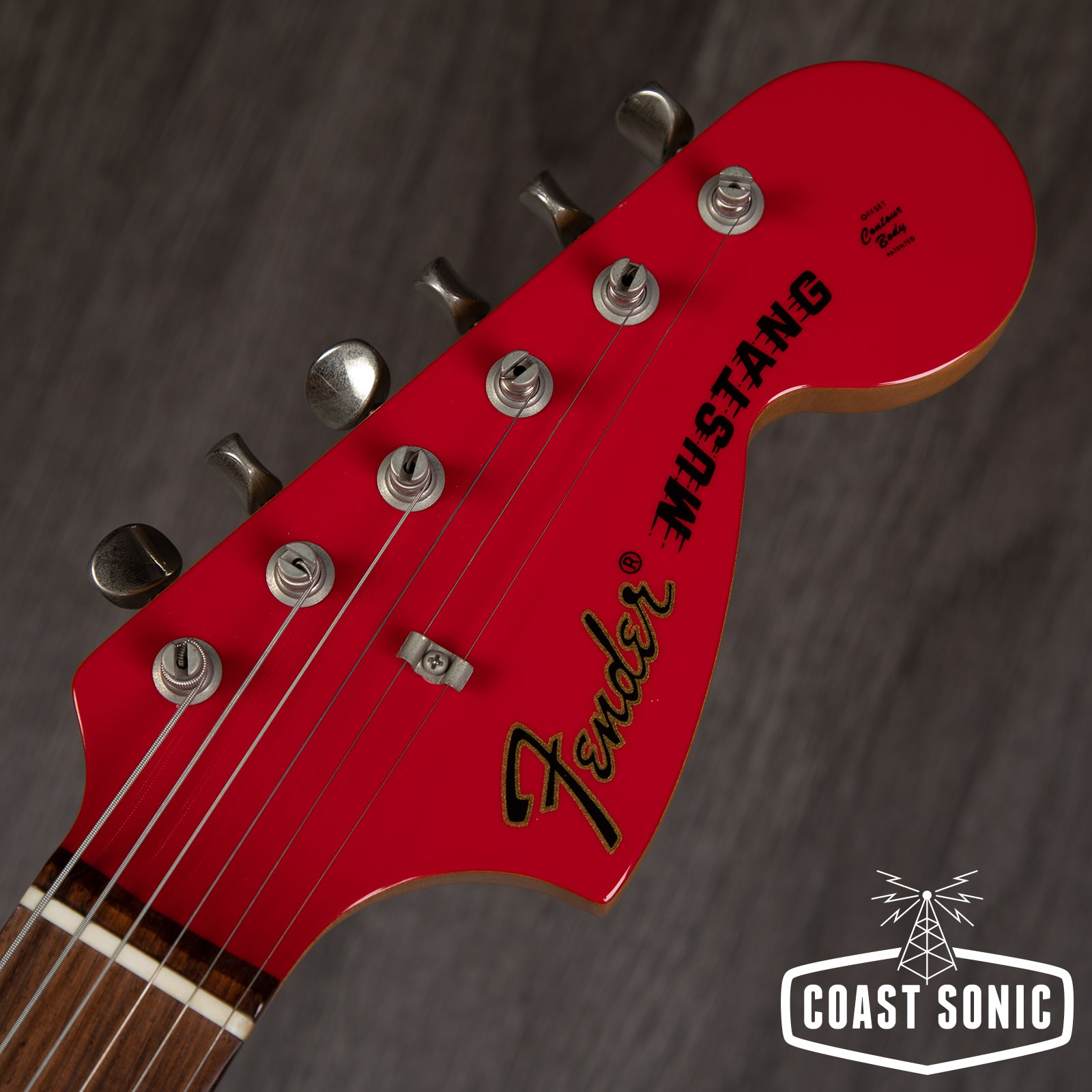 2010 MIJ Fender Mustang Red