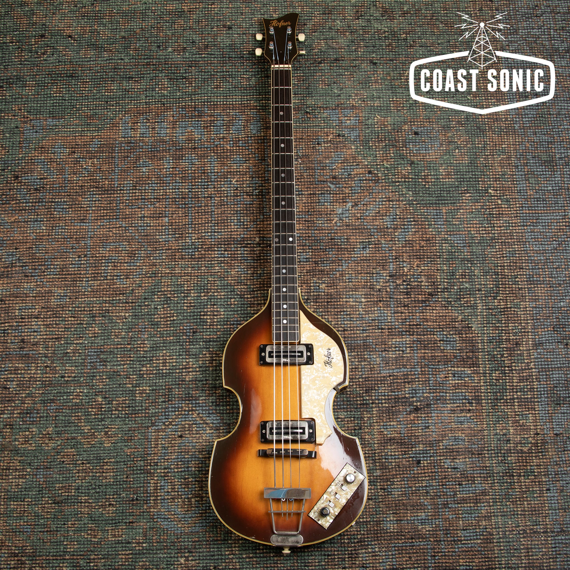 Vintage 1970 Hofner 500/1 Violin Bass Made in Germany Beatle Bass Nitr