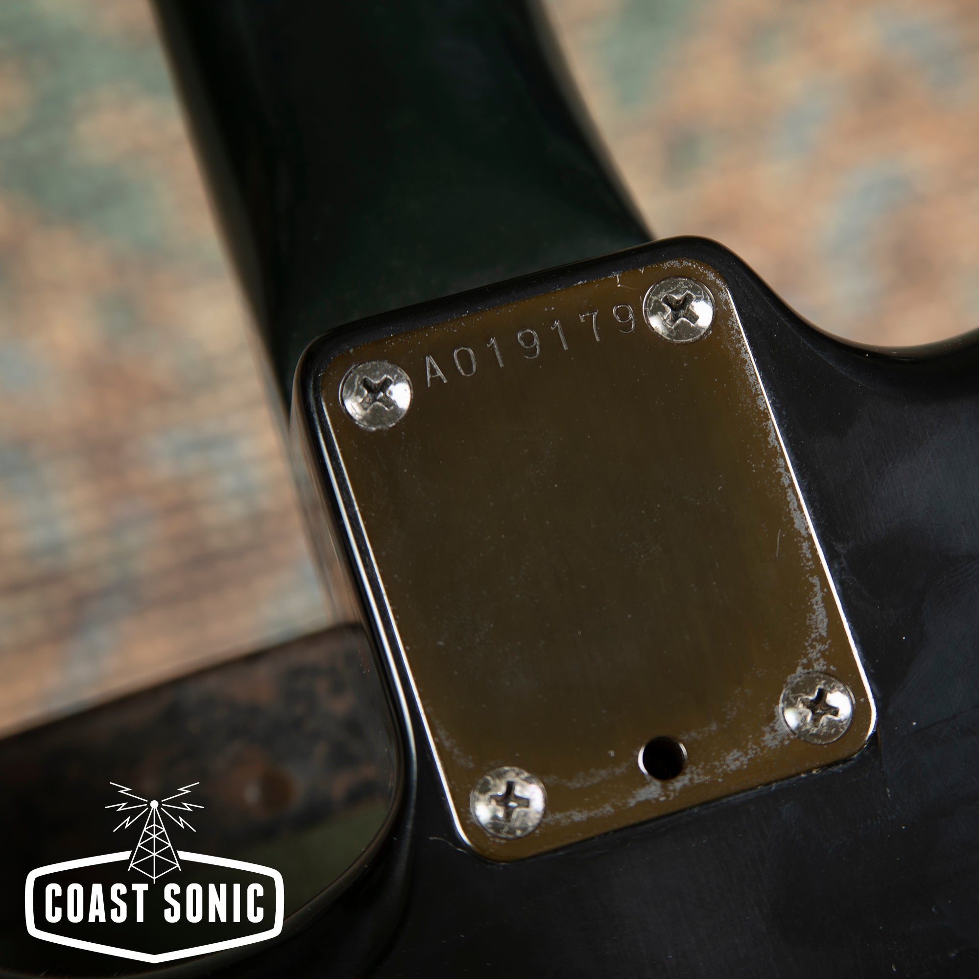 1985 Fender Boxer Series Stratocaster ST-555 All Black Made in Japan