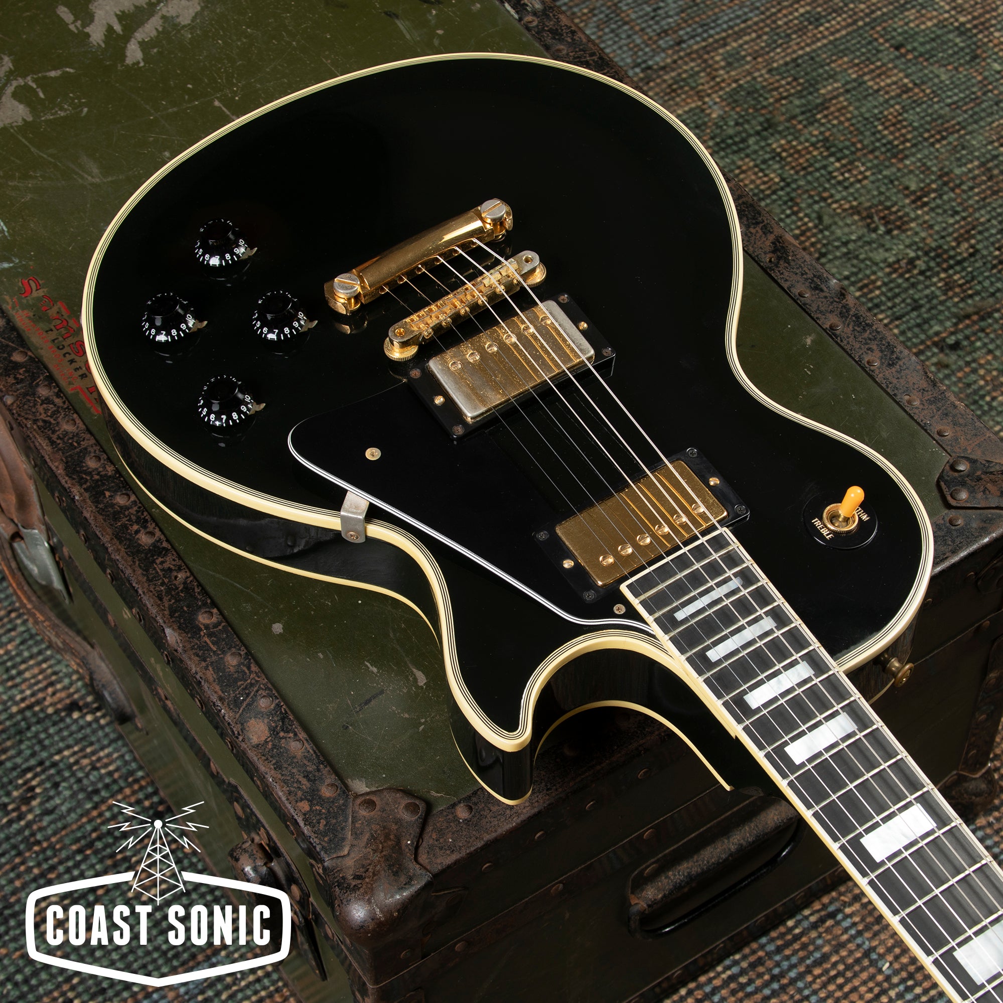 1992 Gibson Les Paul Custom Black Beauty w/ case *All Original