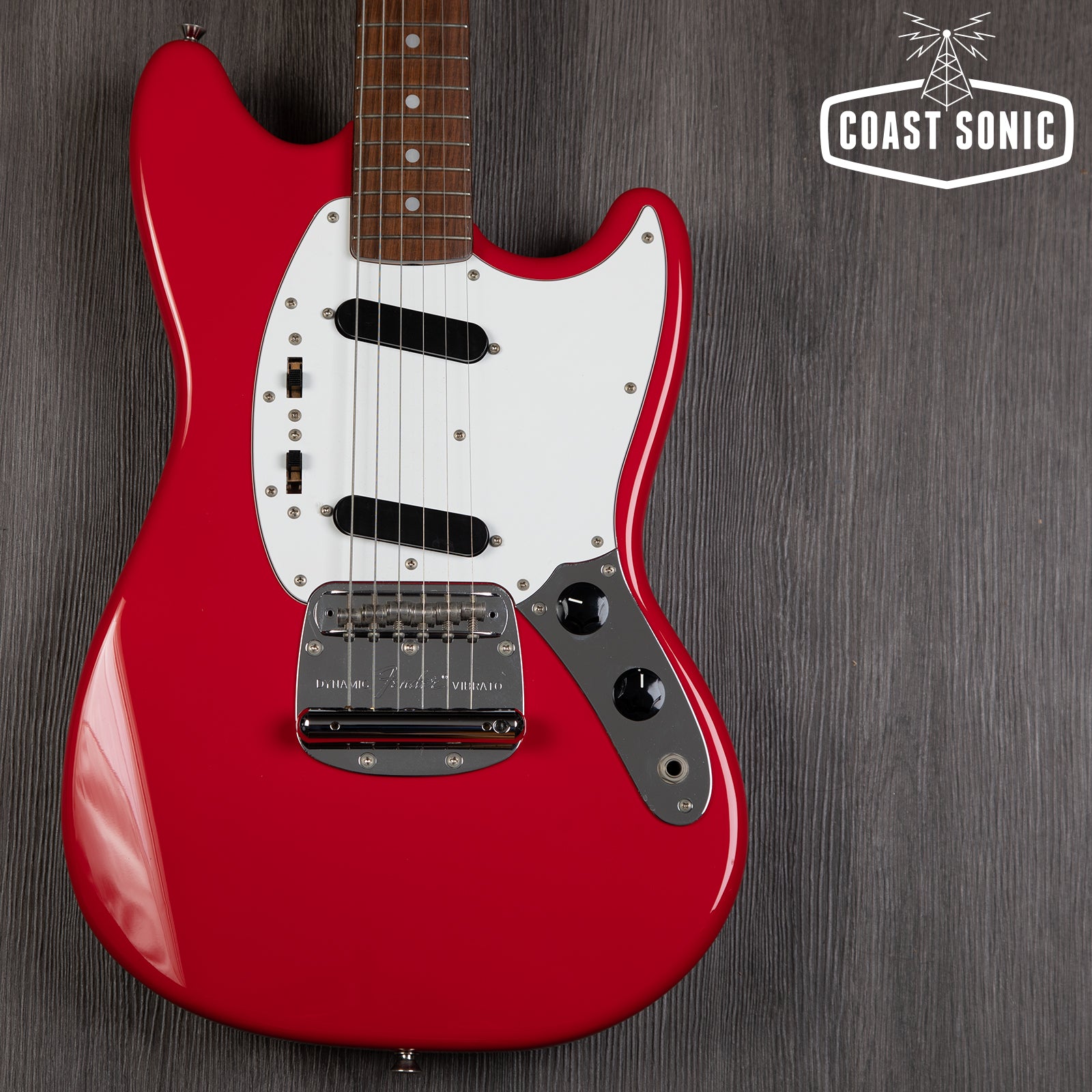 2010 MIJ Fender Mustang Red
