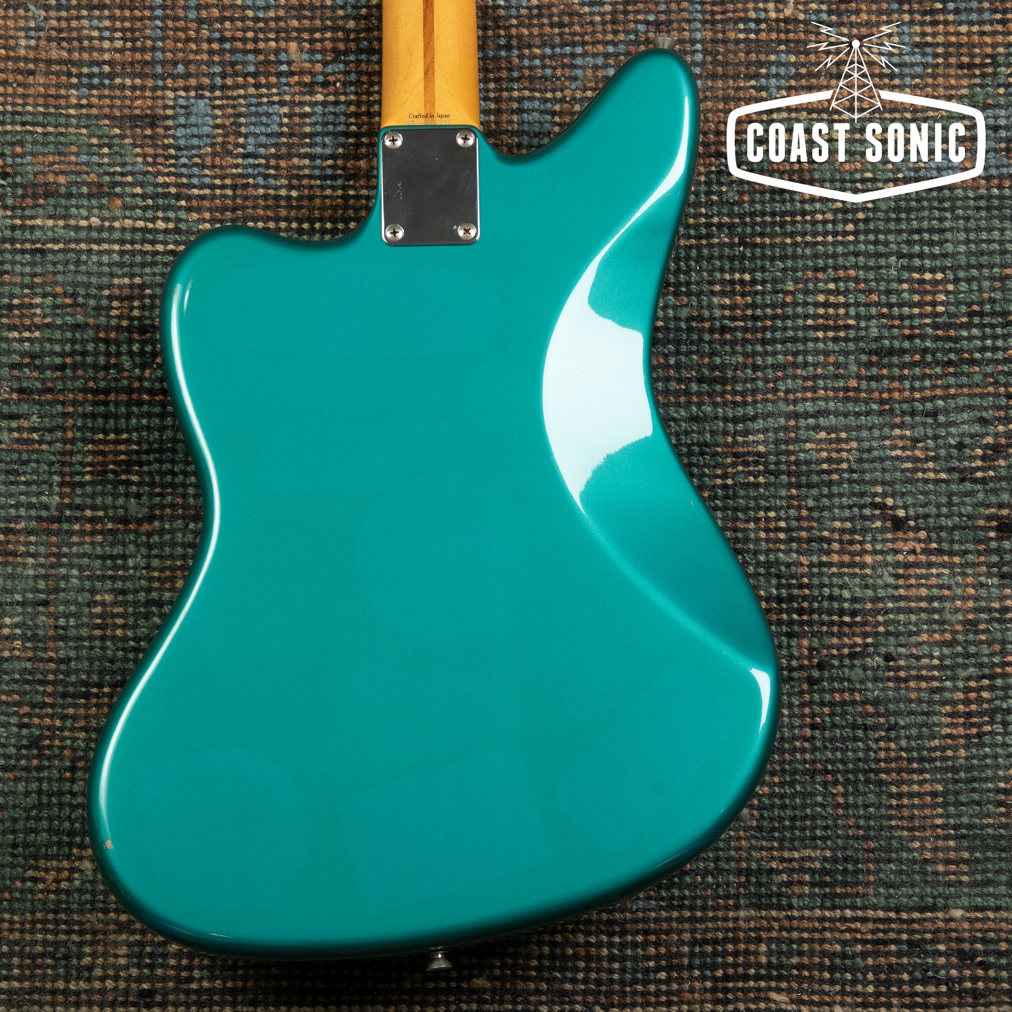 2003 Fender Jaguar Special JGS HH Ocean Turquoise Metallic w/ matching