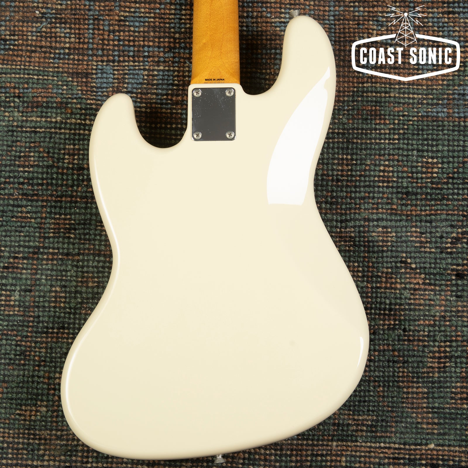 2010 Fender '62 Reissue Jazz Bass JB62 Made in Japan - Vintage White