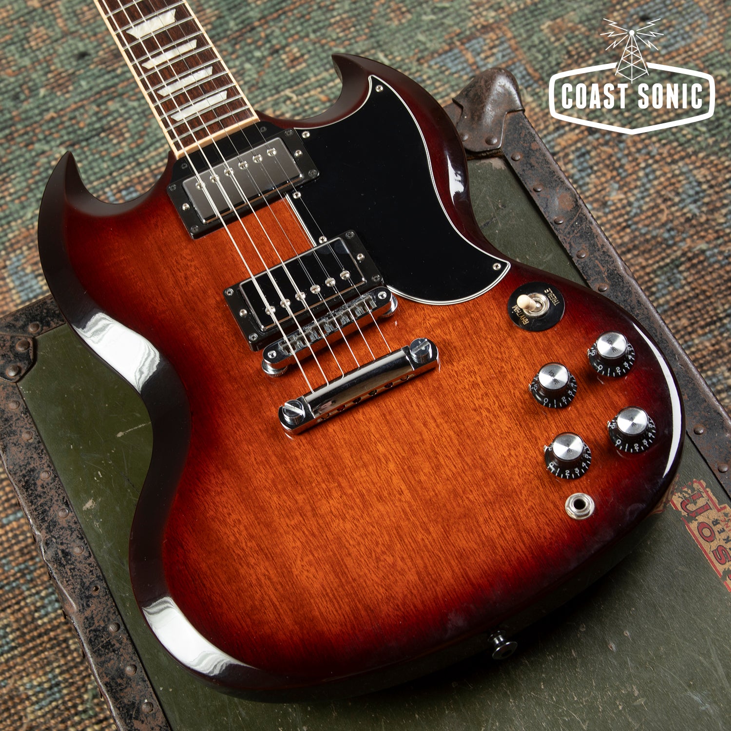 2014 Gibson SG Standard '61, limited edition Desert Burst, with case