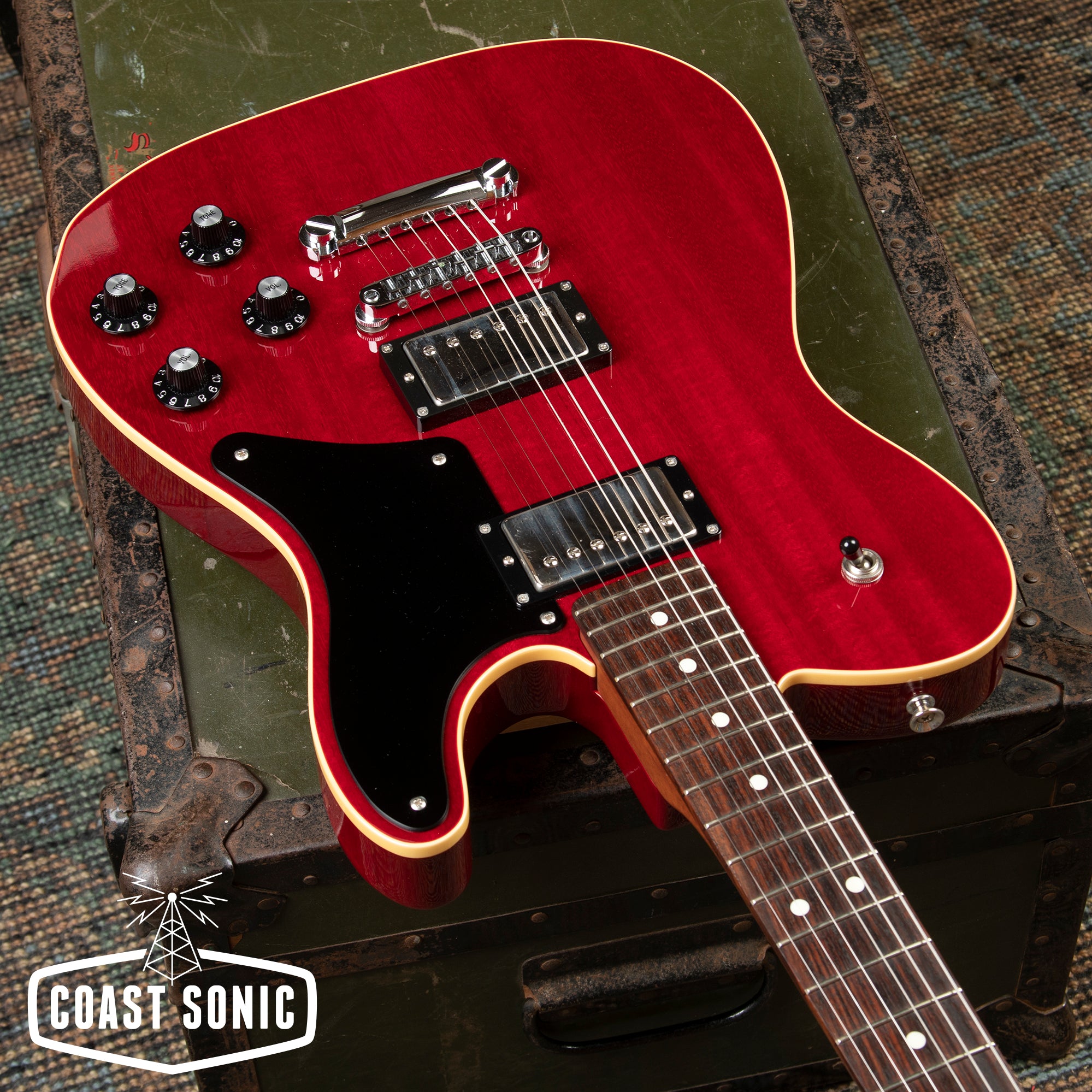2019 Fender Troublemaker Telecaster made in Japan Crimson Red w/case