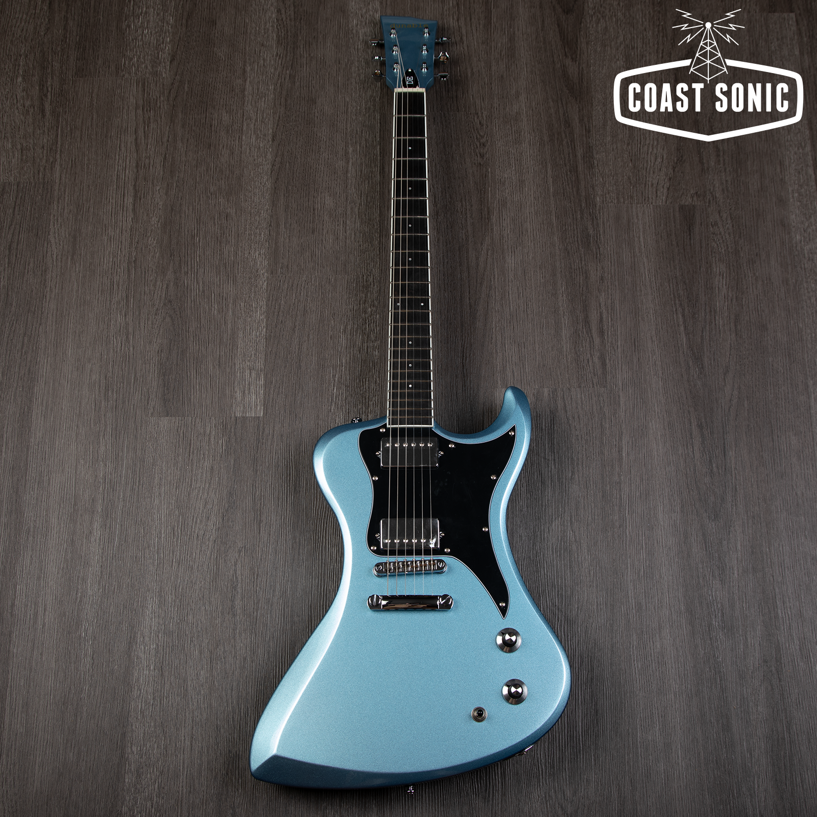 Dunable Guitars R2 DE - Pelham Blue Metallic