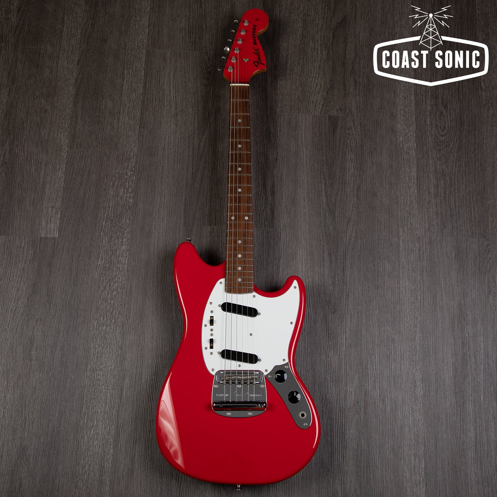 Red mustang deals guitar