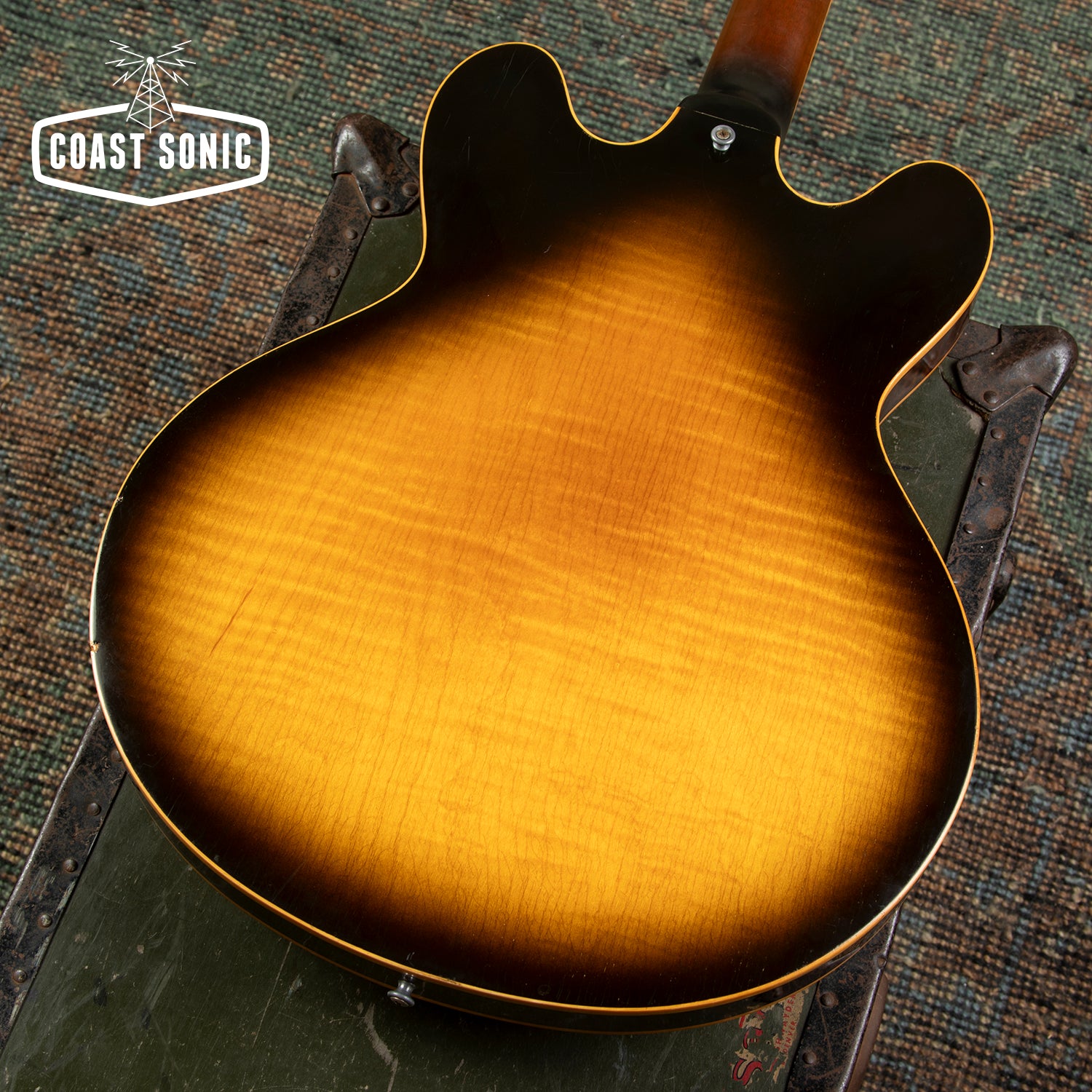 1993 Gibson ES-335 Dot Semi-Hollow Guitar Vintage Sunburst w/case