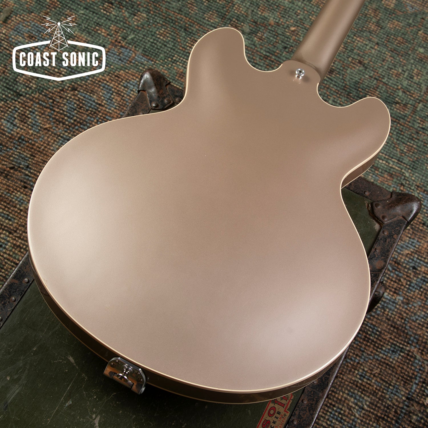 2023 Gibson Custom Shop '64 reissue ES-335 VOS Gold Mist w/bigsby & Li