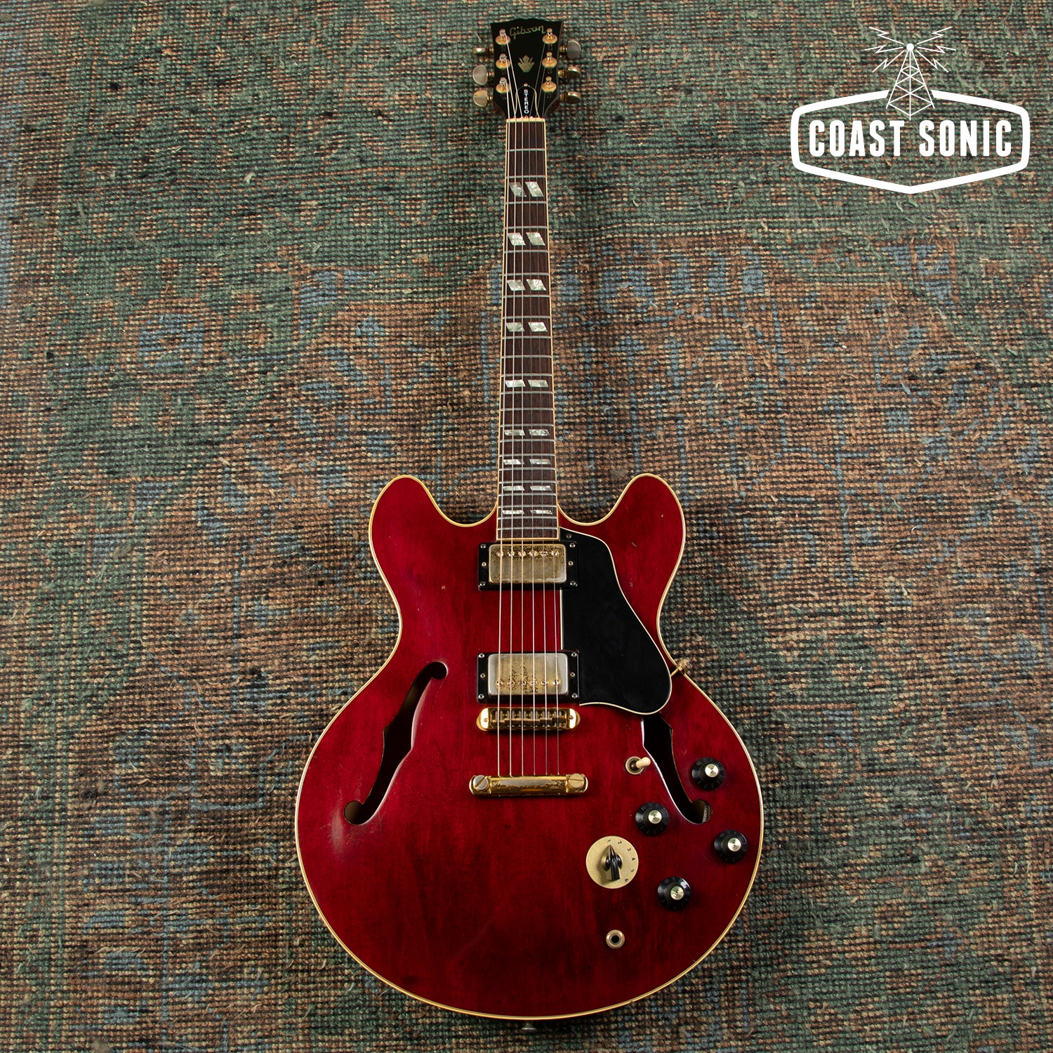 1976 Gibson ES-345 Varitone Semi-Hollow Guitar w/case