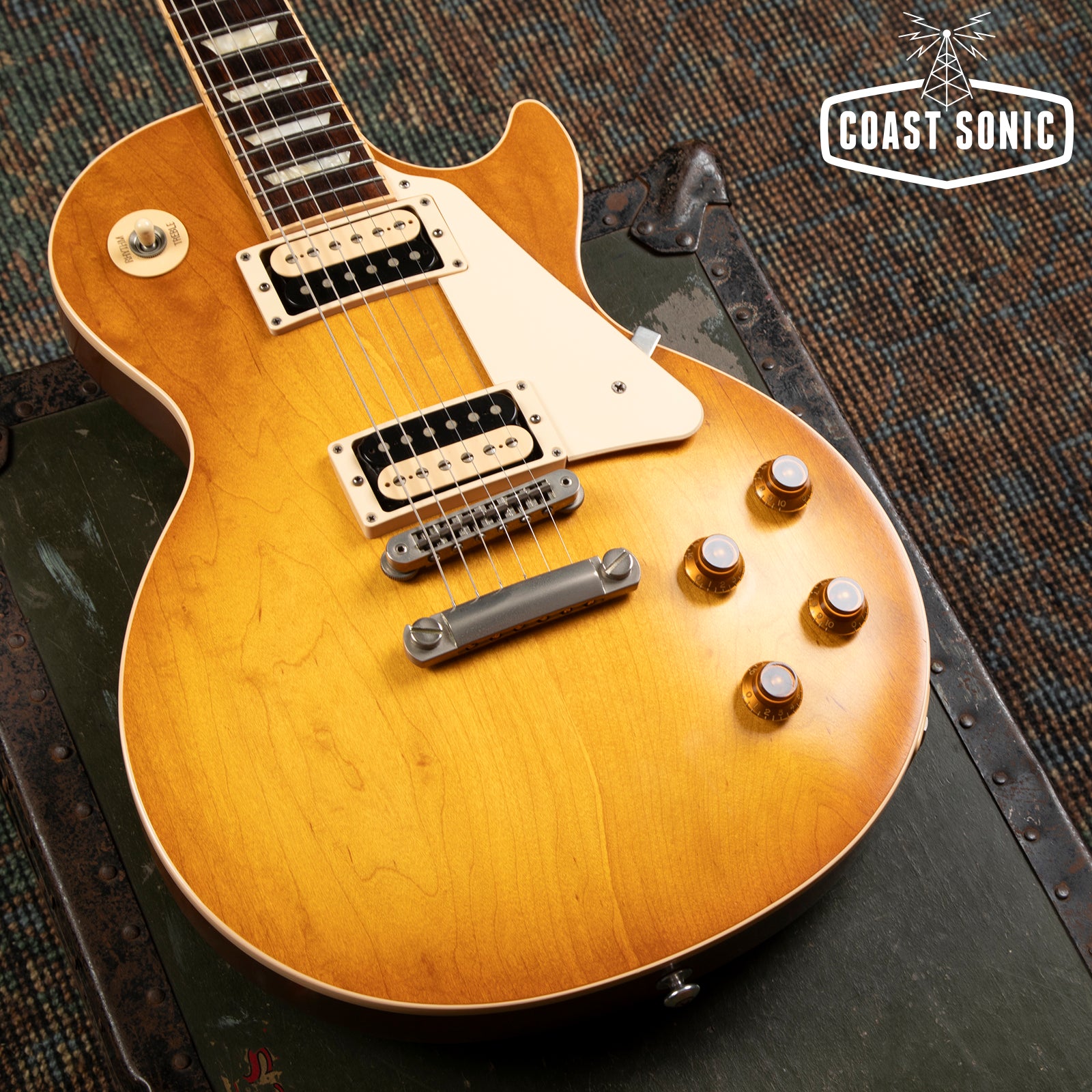 2016 Gibson Les Paul Standard Faded 50's Honey Burst Plain Top