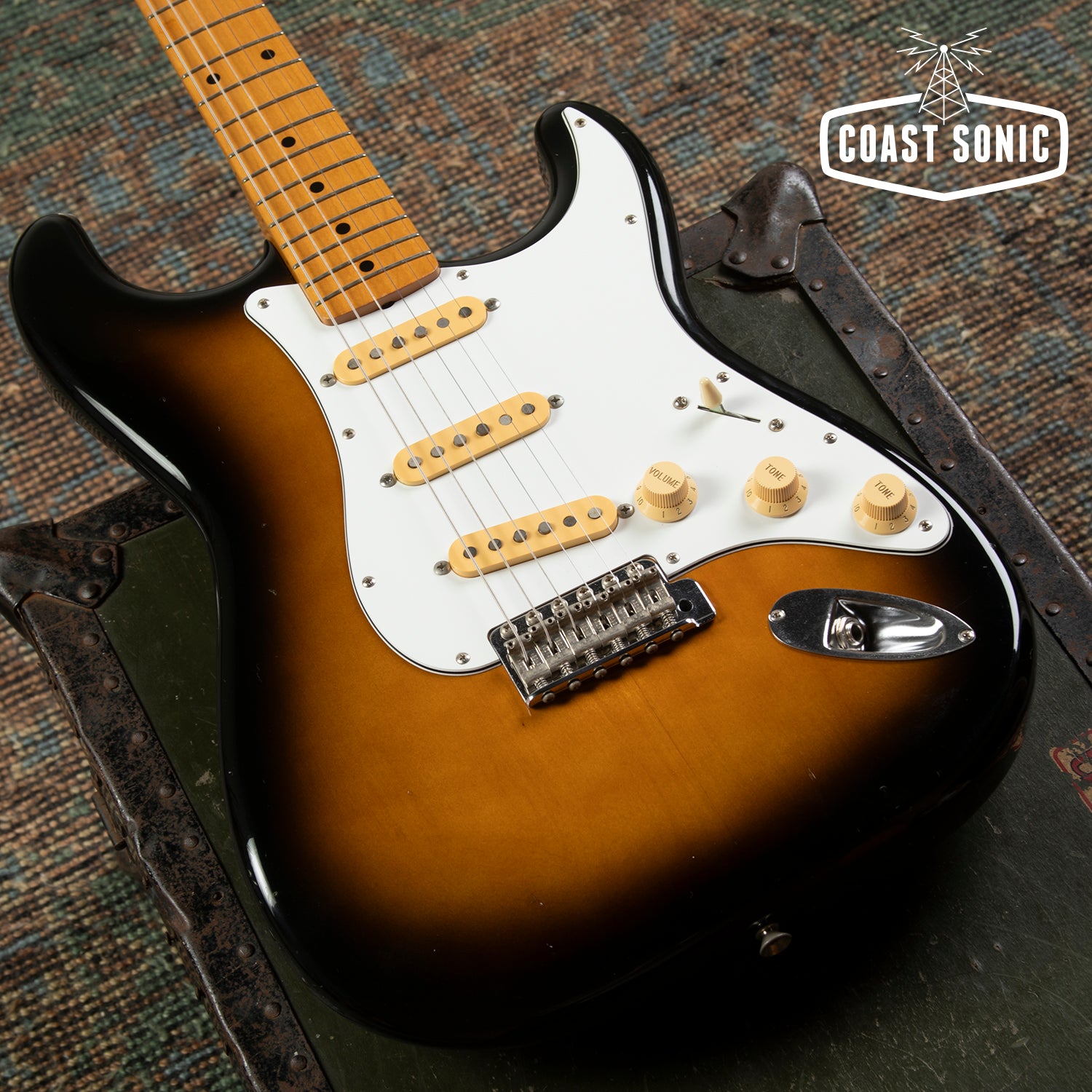 FenderJapan STC-54 freedom製トレモロ換装 1990年 1989 Fender '54 Reissue Stratocaster ST54-50 Made in Japan MIJ fujigen