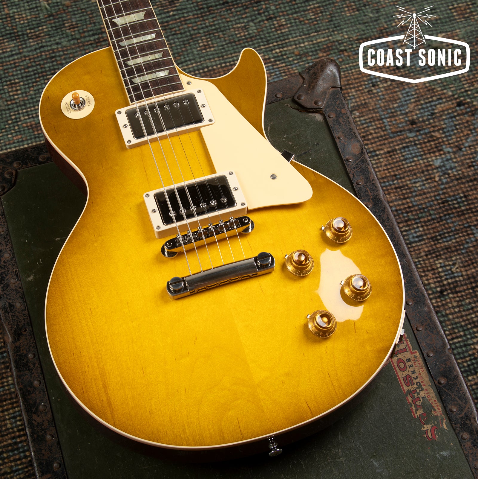 2022 Gibson Custom Shop 1958 Reissue Les Paul LPR-8 R8 - Lemon Burst