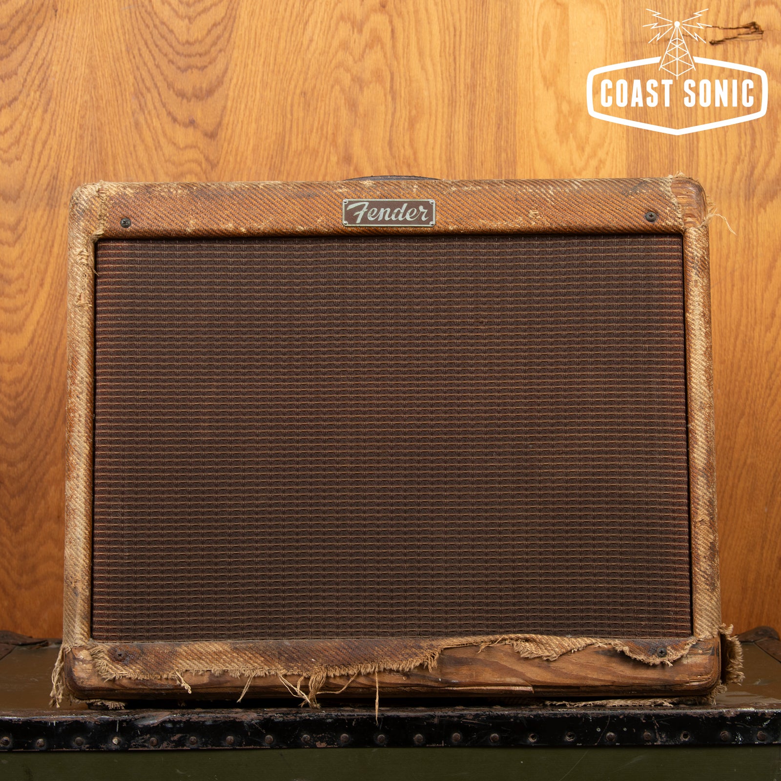 1956 Fender Deluxe 5E3 Amplifier Vintage Tweed