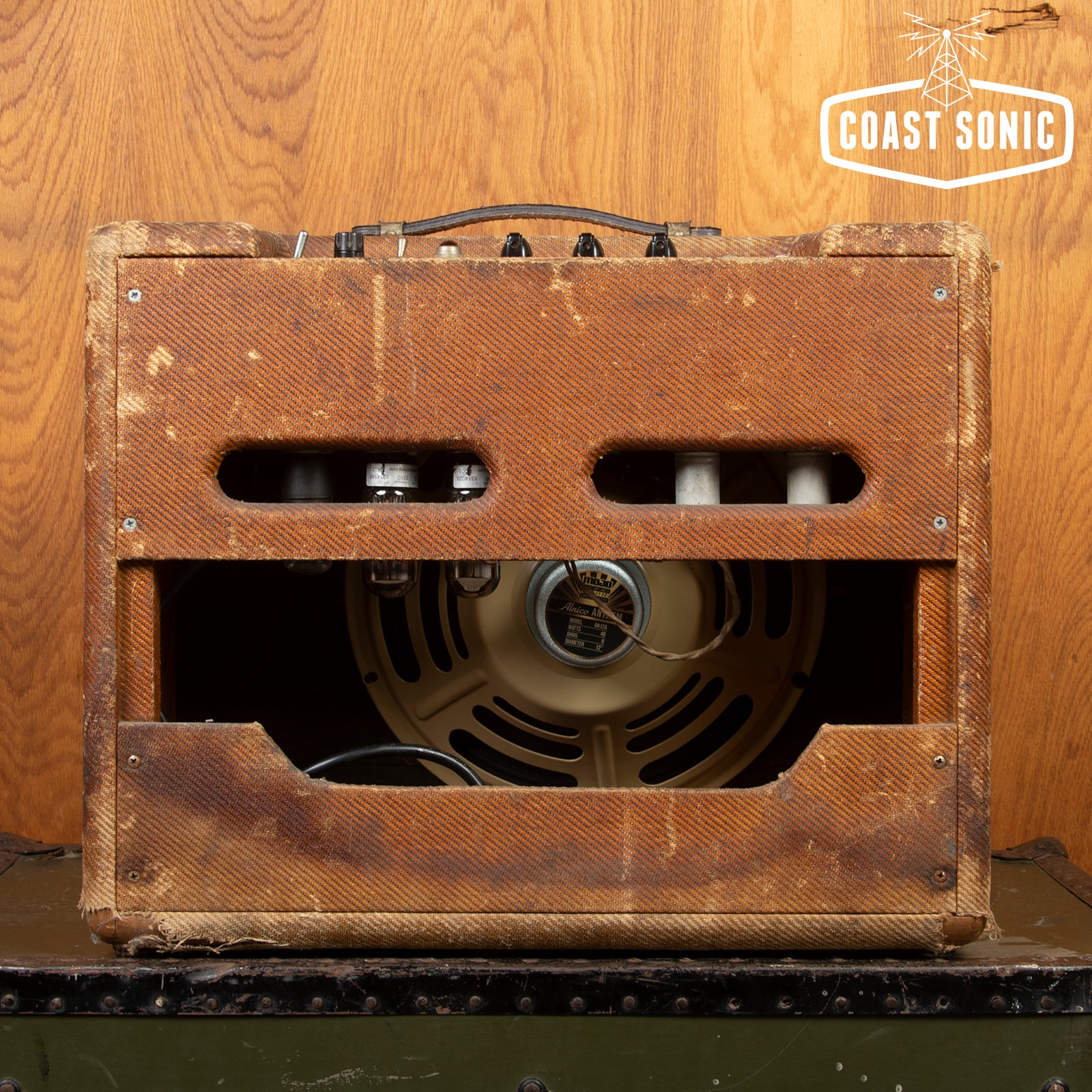 1956 Fender Deluxe 5E3 Amplifier Vintage Tweed