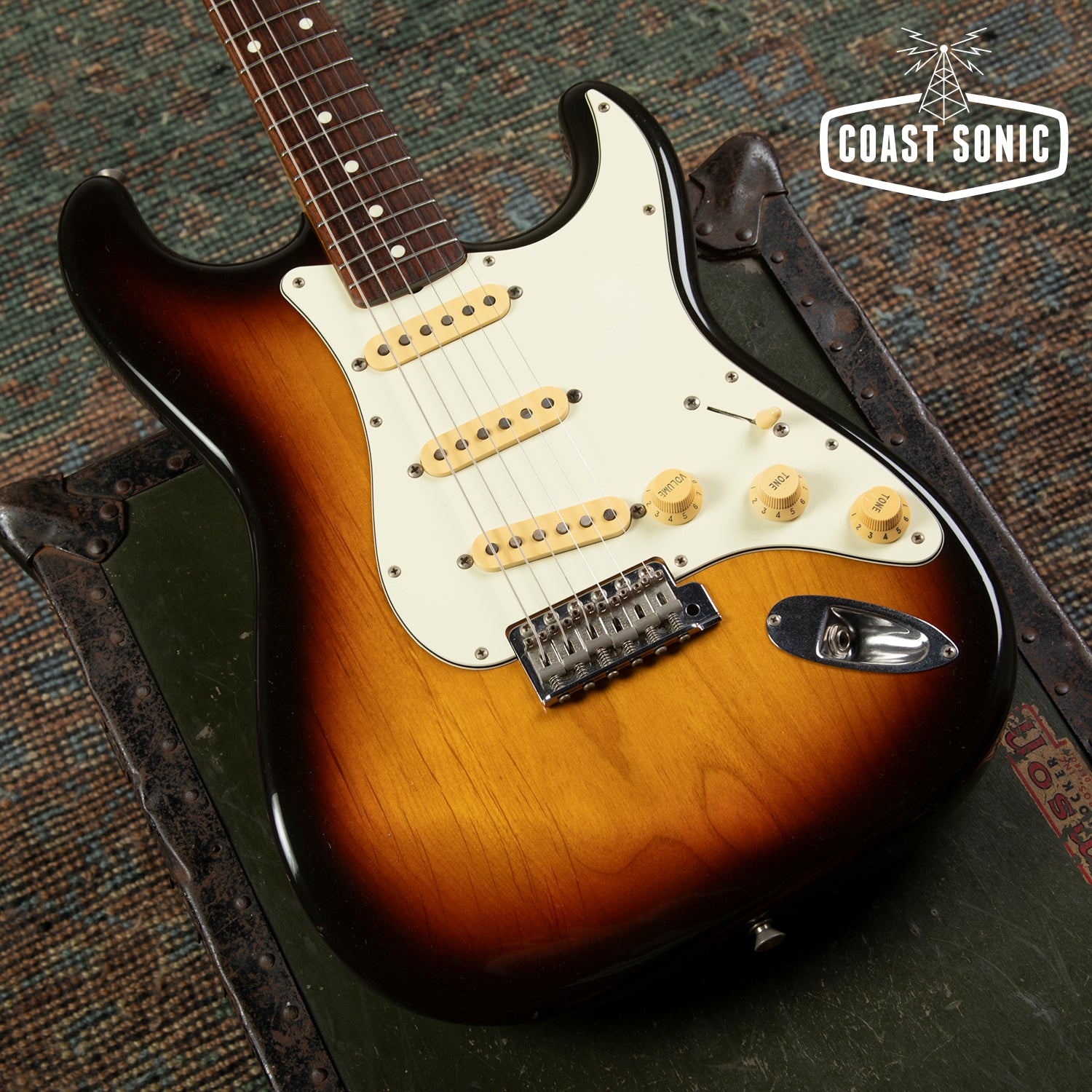 2003 Fender '62 Reissue Stratocaster ST62-70TX Japan MIJ upgraded