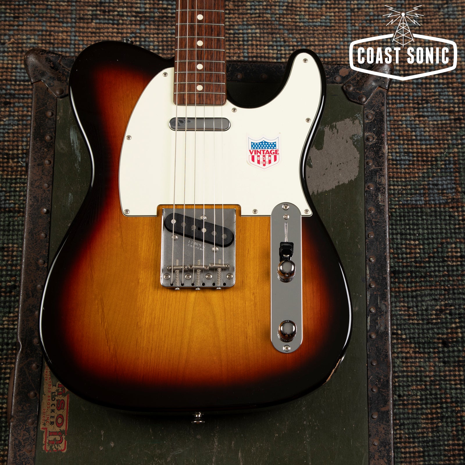 2007 MIJ Fender '62 Reissue Telecaster TL-62 - Sunburst