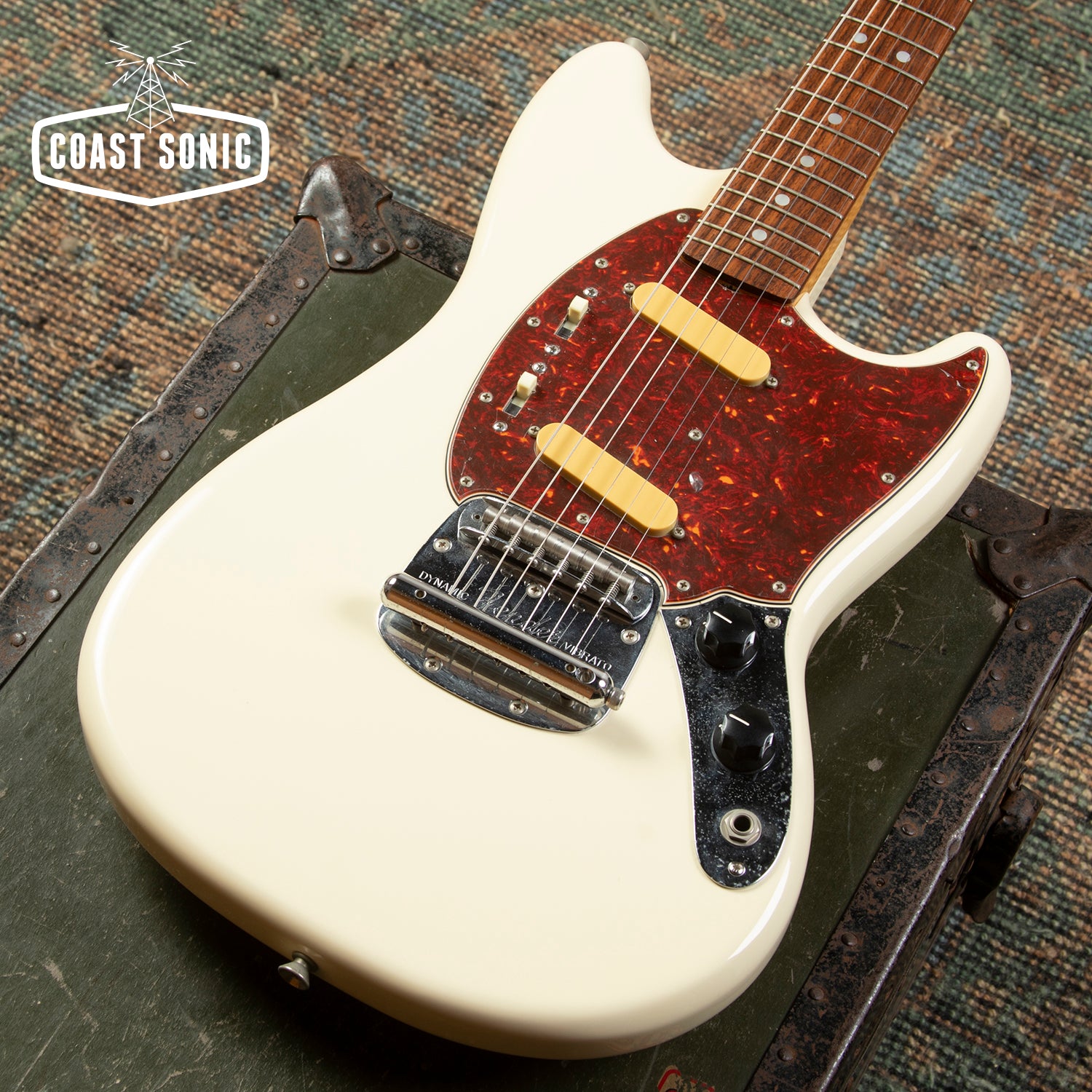 2014 Fender '65 Mustang Reissue Olympic White MG65 made in Japan MIJ