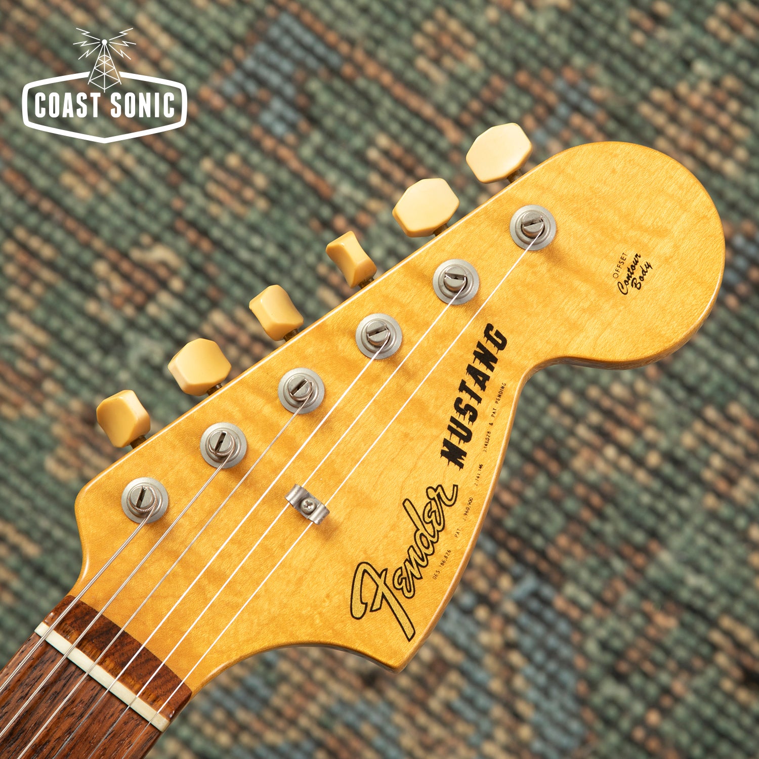 2014 Fender '65 Mustang Reissue Olympic White MG65 made in Japan MIJ