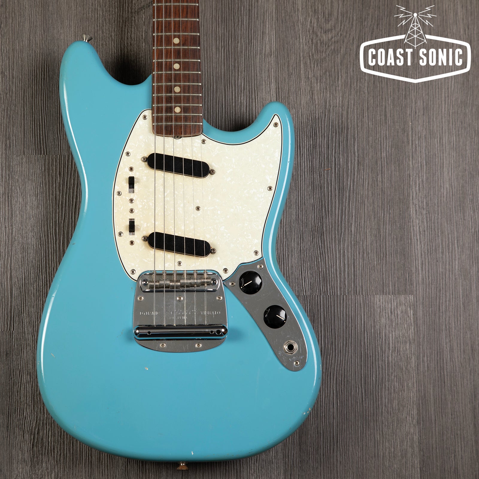 Vintage 1966 Fender Mustang Daphne Blue