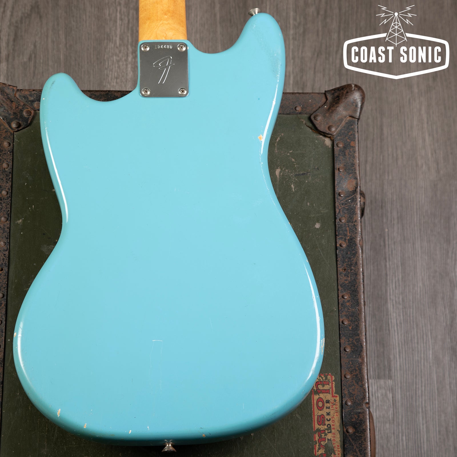 Vintage 1966 Fender Mustang Daphne Blue