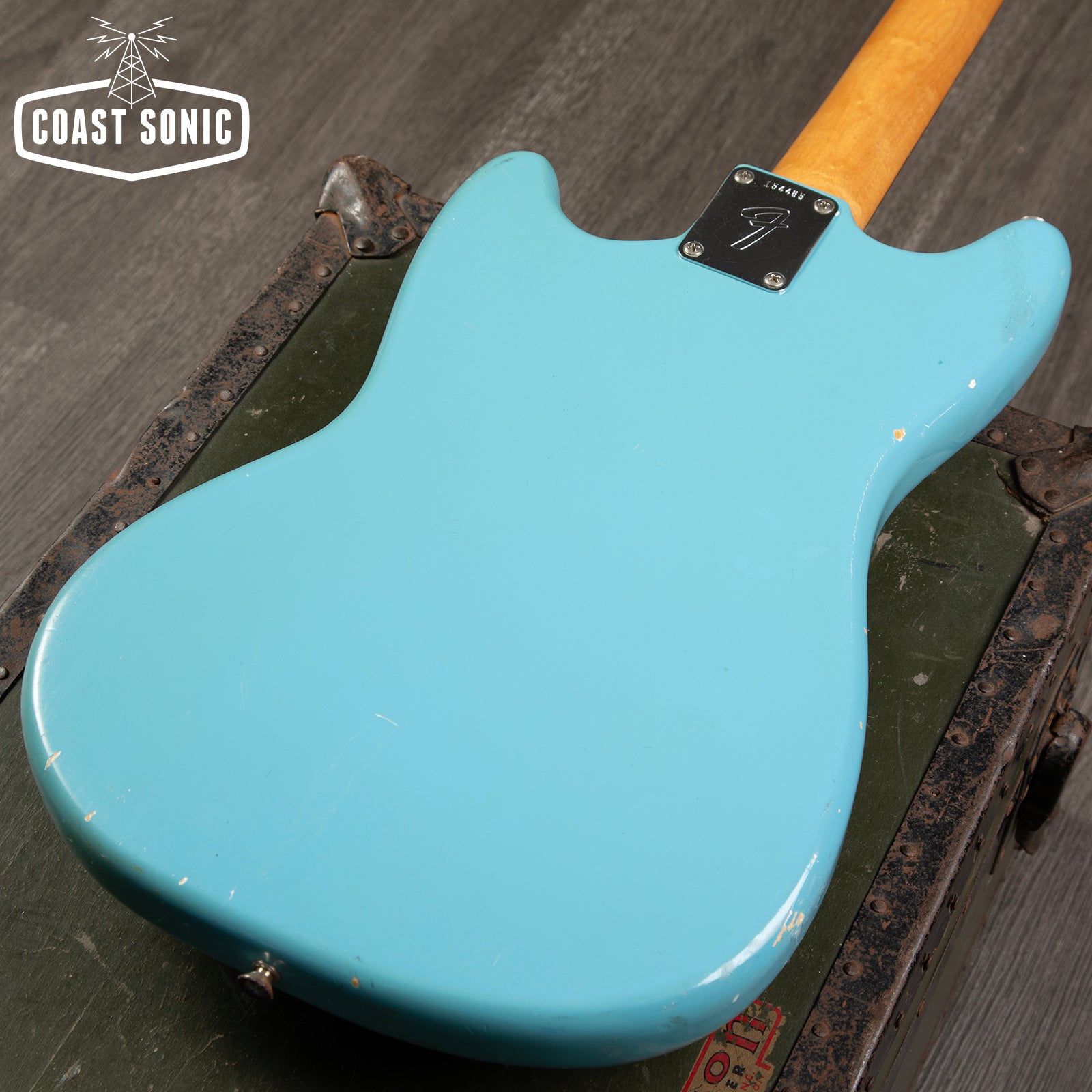 Vintage 1966 Fender Mustang Daphne Blue