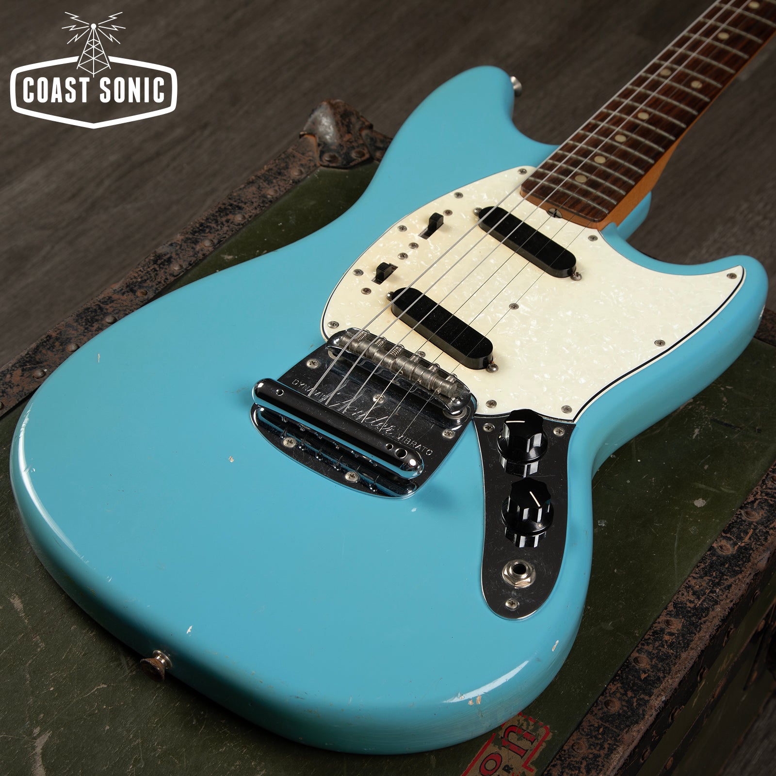 1966 Fender Mustang Daphne Blue