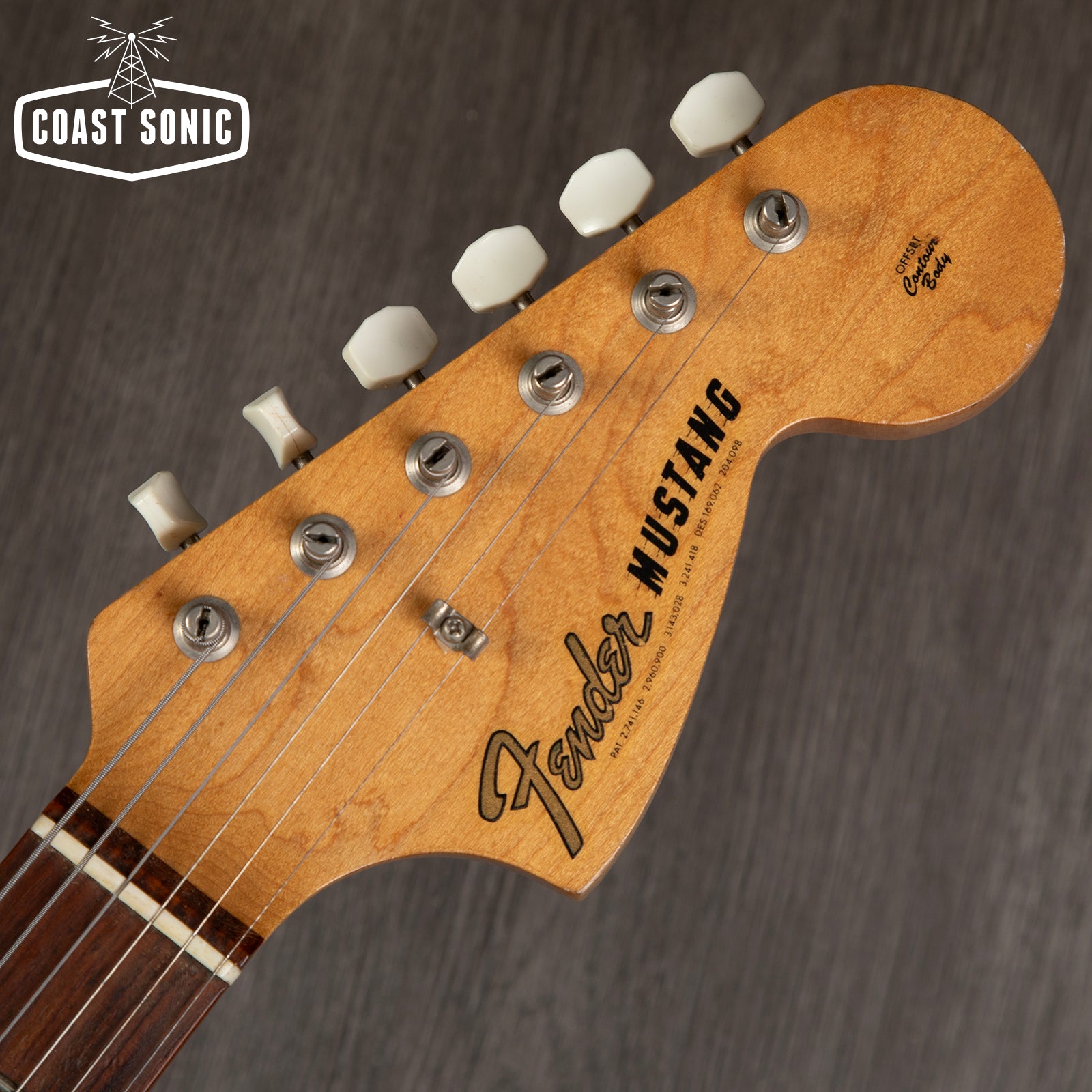 Vintage 1966 Fender Mustang Daphne Blue