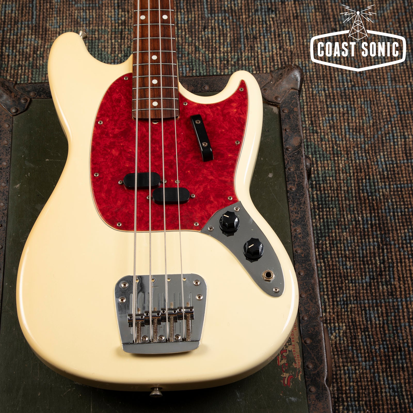 1997 Fender '66 Reissue Mustang Bass Crafted in Japan