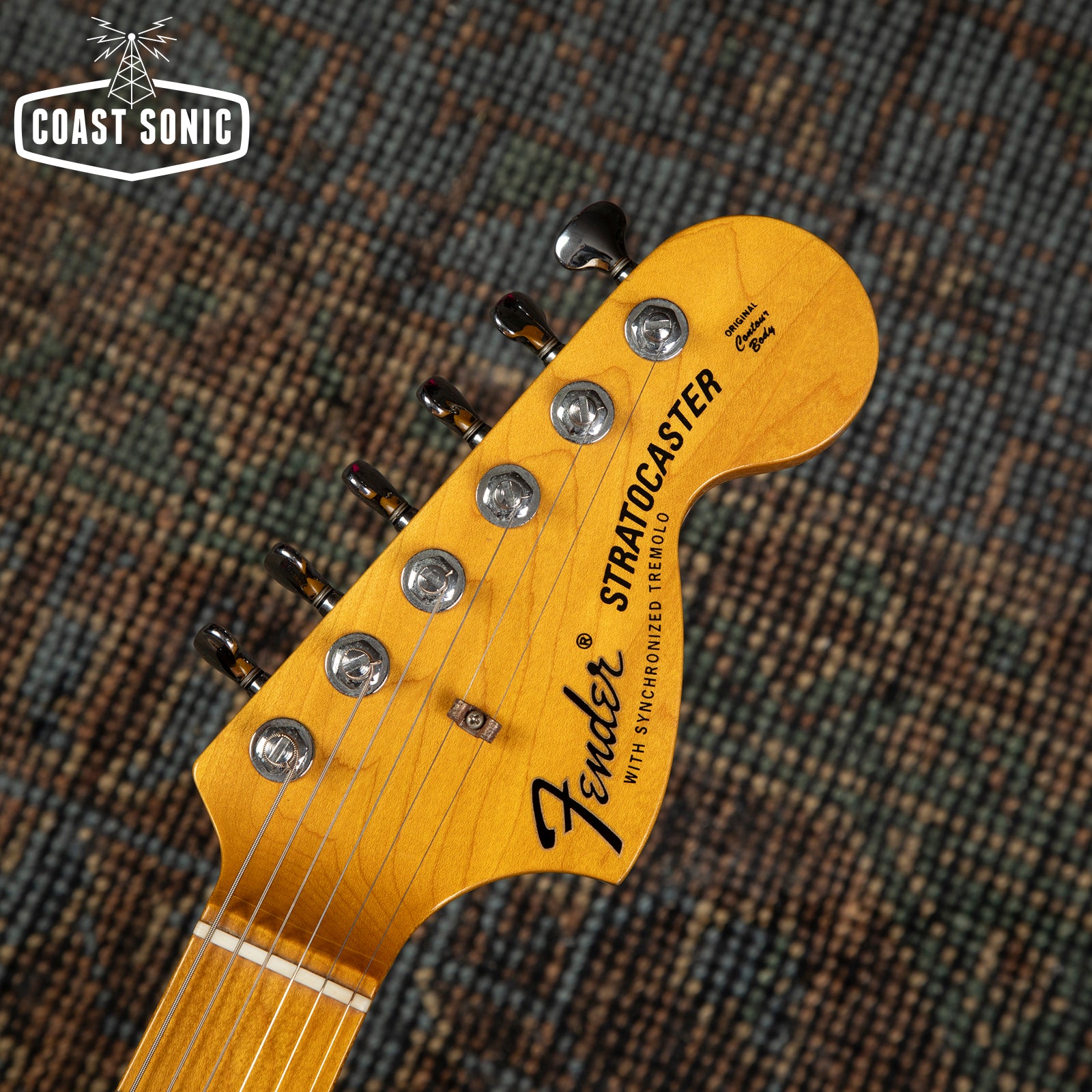 Gallan stratocasterタイプ Made in Japan 難あり 1989-1990 Fender MIJ Stratocaster Strat Japan Maple Neck Black