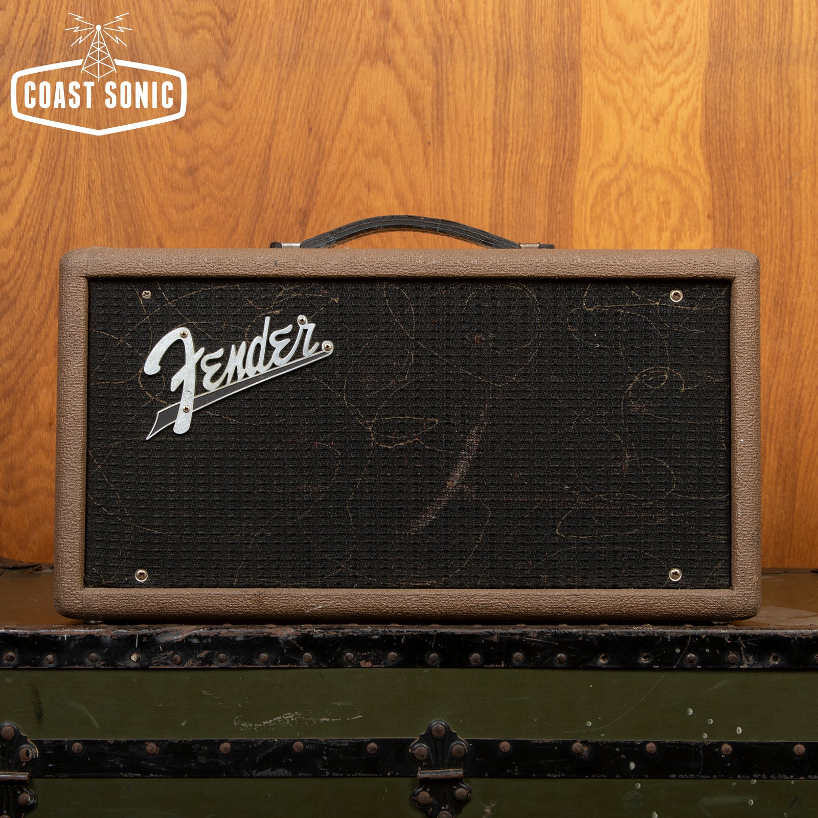Vintage 1962 Fender Brownface 6G15 Reverb Unit