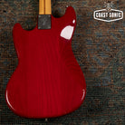 1978 Fender Mustang - Ash Body - Transparent Red