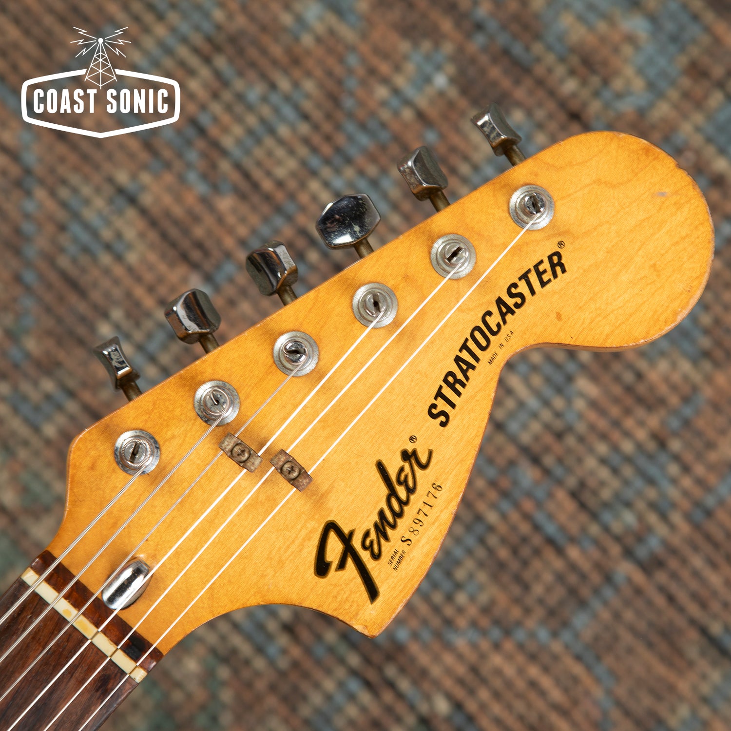 Vintage 1978 Fender Stratocaster Black, all-original, with case