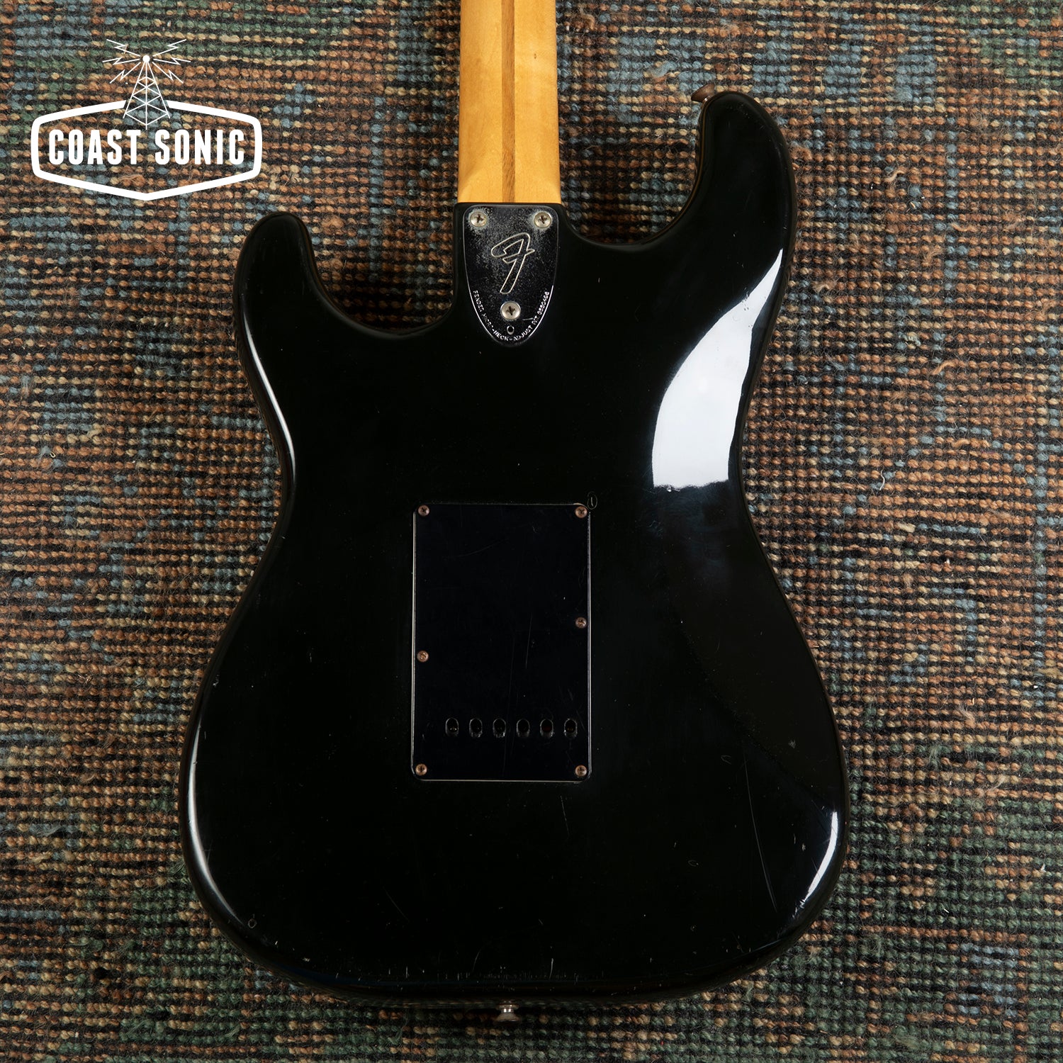 Vintage 1978 Fender Stratocaster Black, all-original, with case