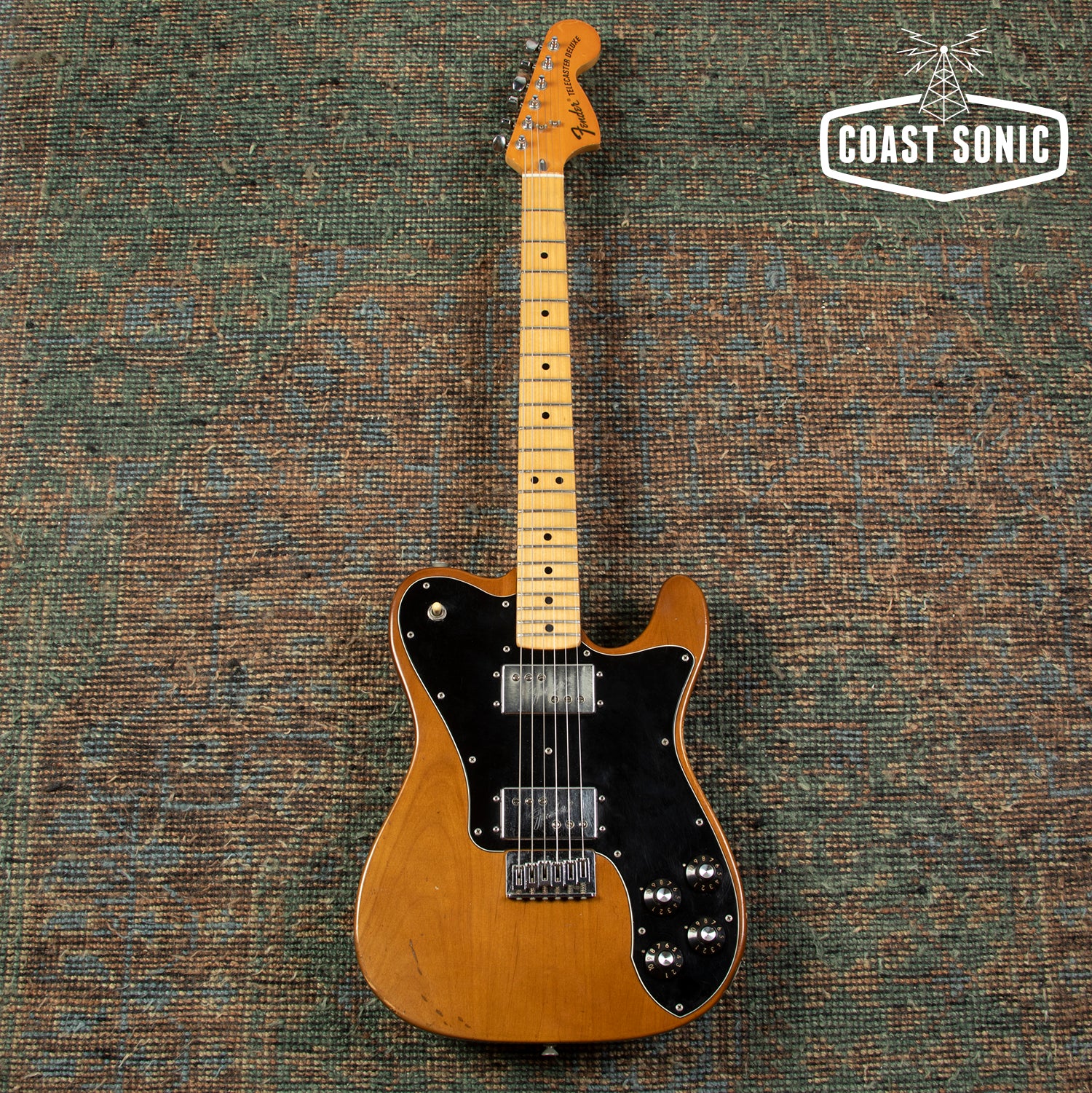 Vintage 1973 Fender Telecaster Deluxe ,Mocha, All Original w/hard case