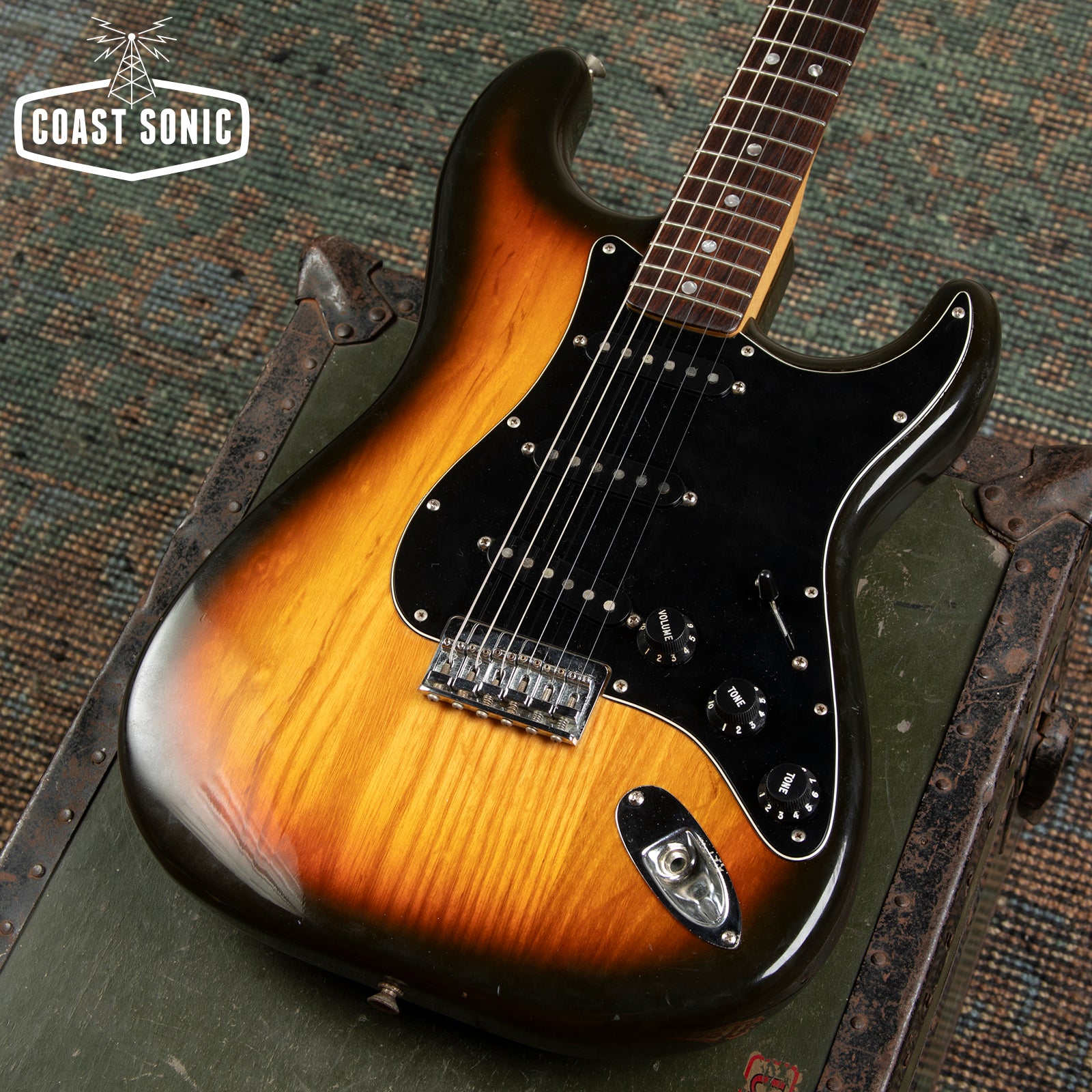 Vintage 1979 Fender Stratocaster Hardtail, All Original, with Hard Cas