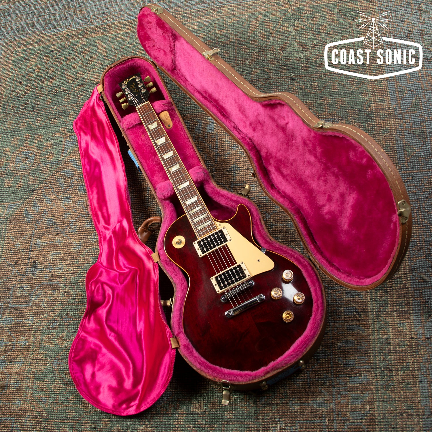 1993 Gibson Les Paul Standard, Wine Red w/ hardcase