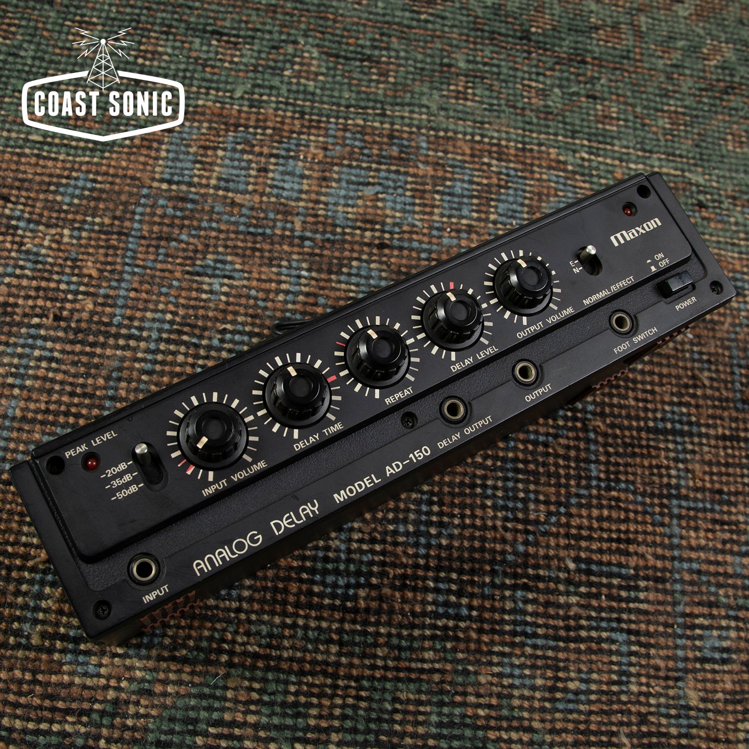 1980 Maxon AD-150 Analog Delay Made in Japan