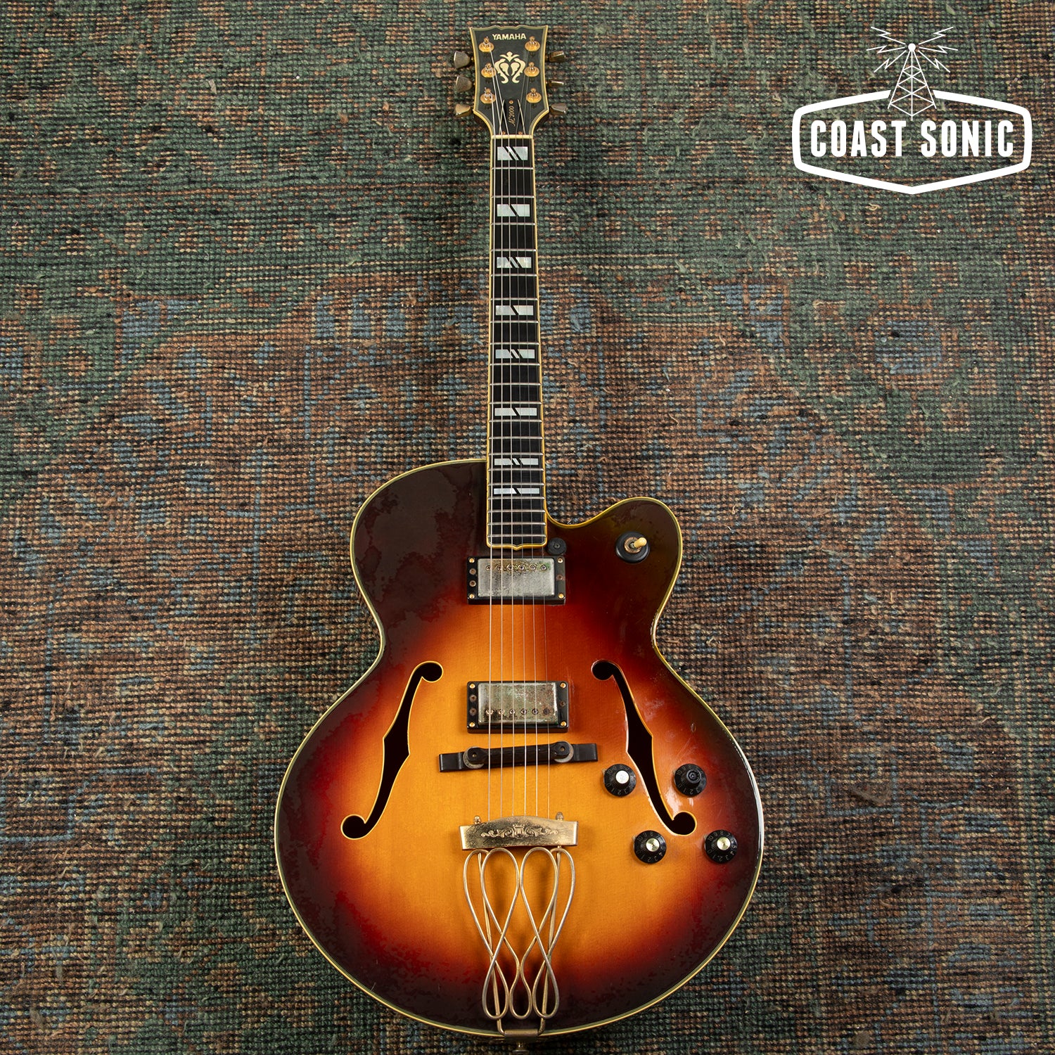 1977 Yamaha AE2000 Archtop Jazz Box (L-5 copy) Made in Japan w/ case