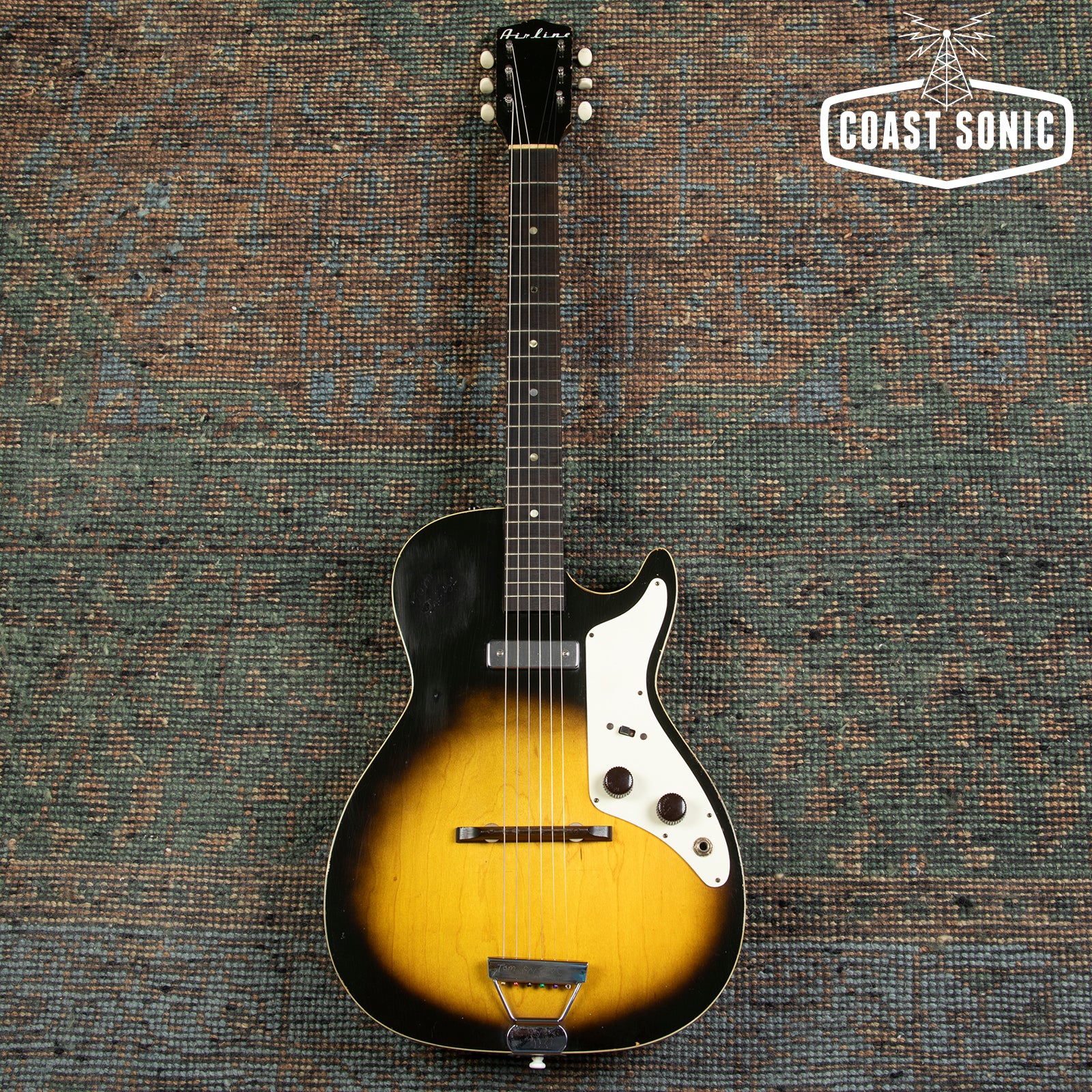 Vintage 1963 Airline 7206 USA Made by Harmony (H-45 Strato Tone)