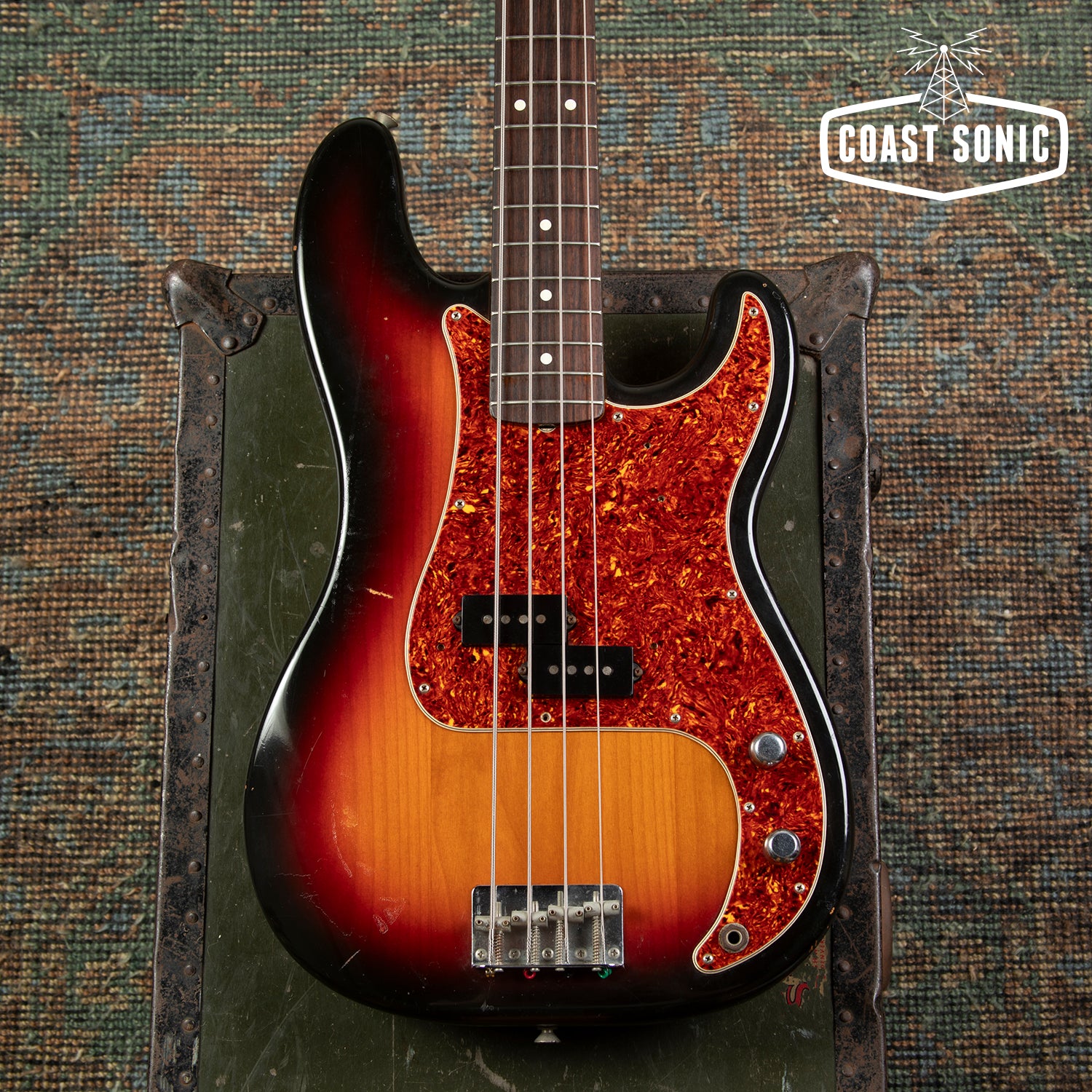 1991 Fender American Vintage Reissue '62 P Bass Precision AVRI w/case