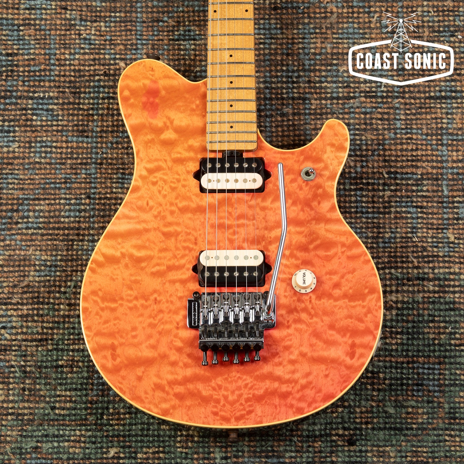 MUSICMANAXIS EX HI-END GUITAR 朝日木工 神田商会 1997 Ernie Ball Music Man Axis EX Pink made in Japan MIJ EVH