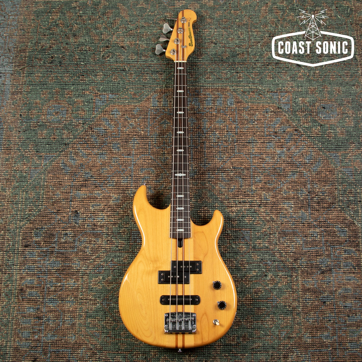 1981 Yamaha BB2000 Broad Bass Neck through Made in Japan natural