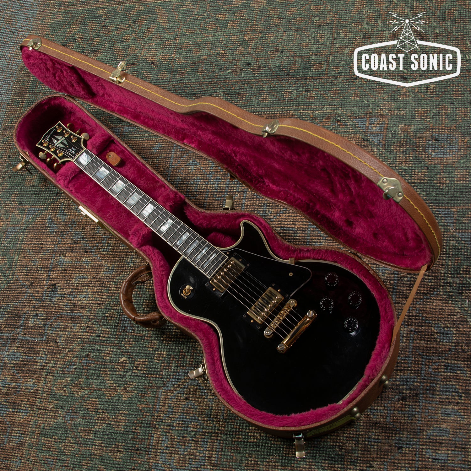 1997 Gibson Les Paul Custom Black Beauty w/ case *All Original
