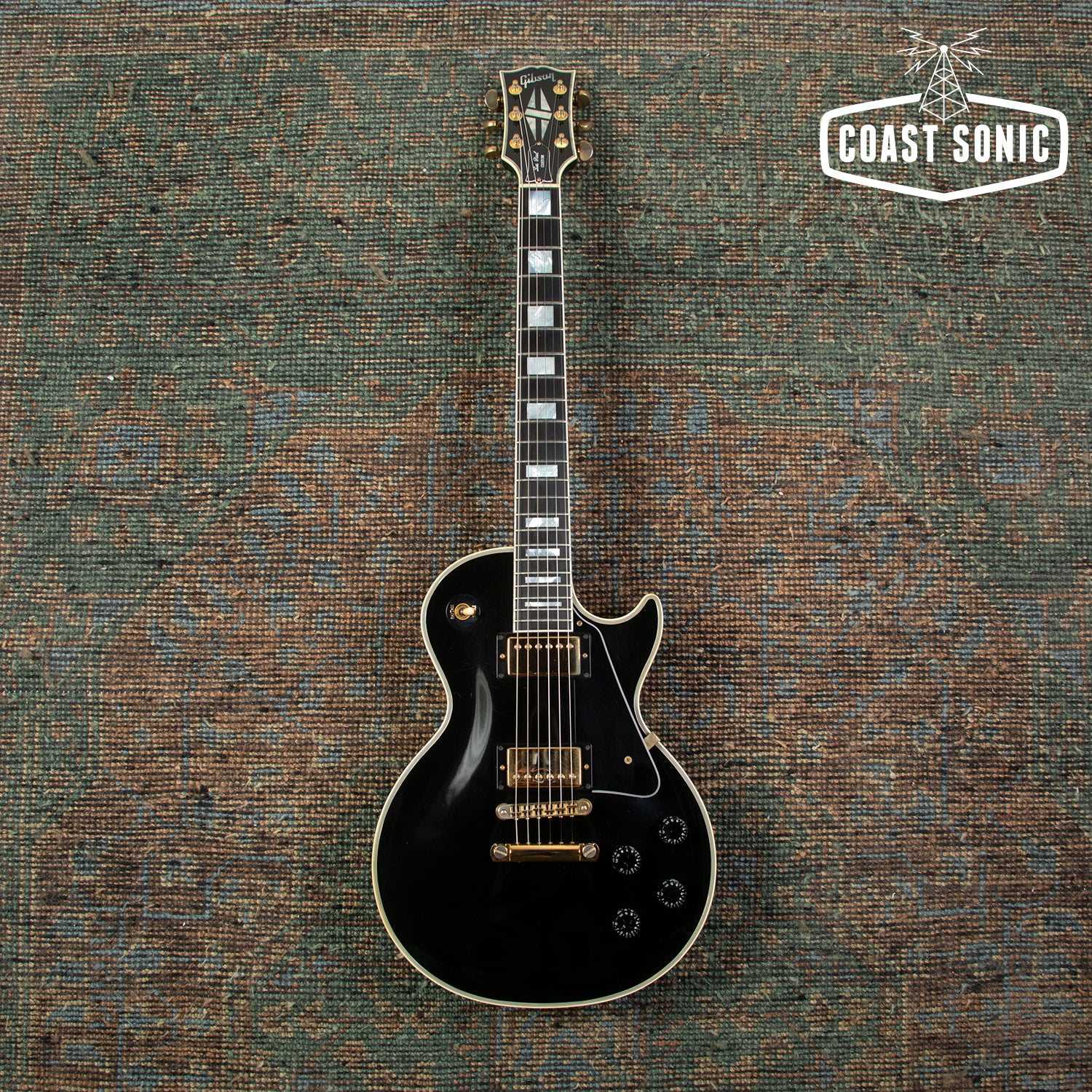 1997 Gibson Les Paul Custom Black Beauty w/ case *All Original