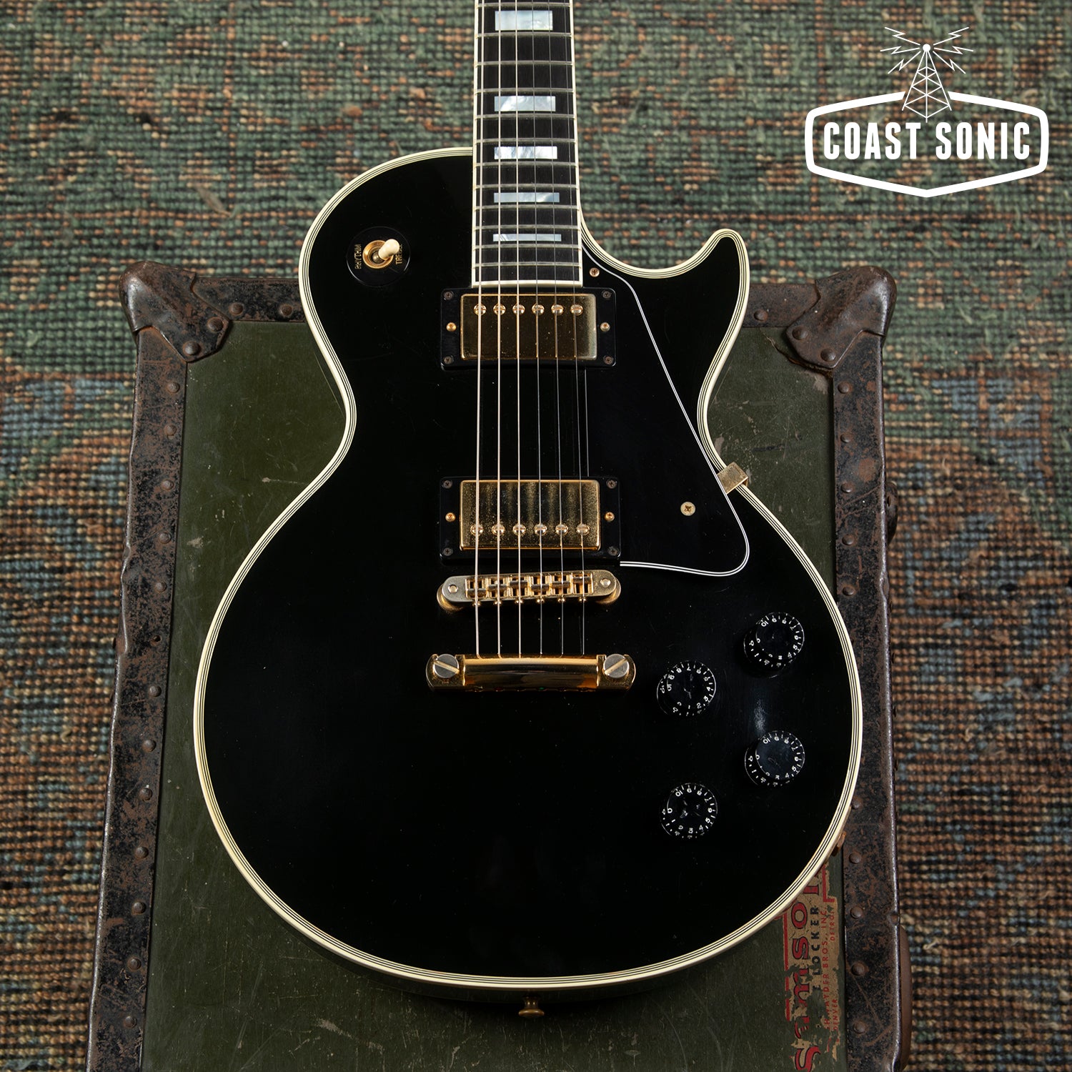 1997 Gibson Les Paul Custom Black Beauty w/ case *All Original