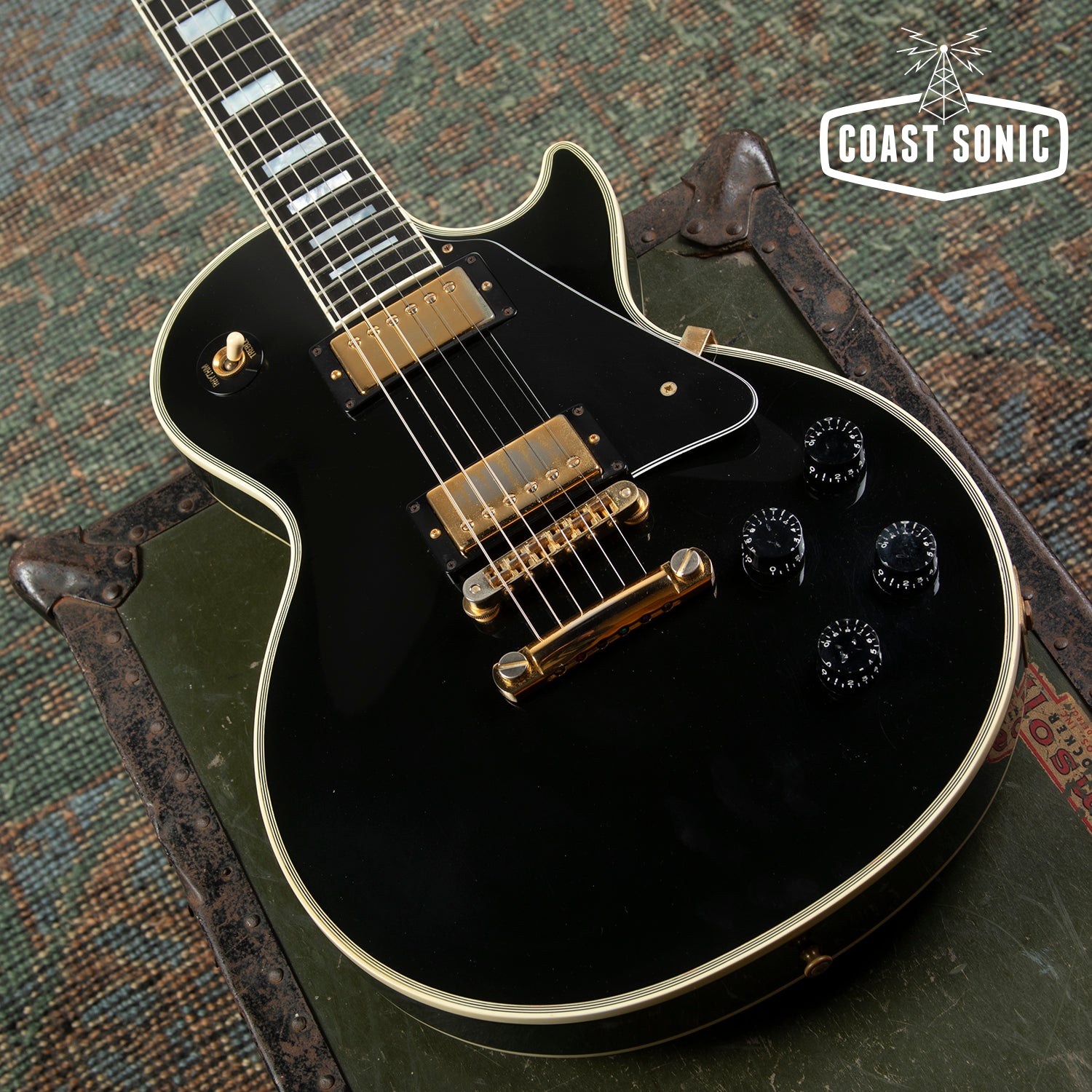 1997 Gibson Les Paul Custom Black Beauty w/ case *All Original 1997 Gibson Les Paul Custom Black Beauty w/ case *All Original