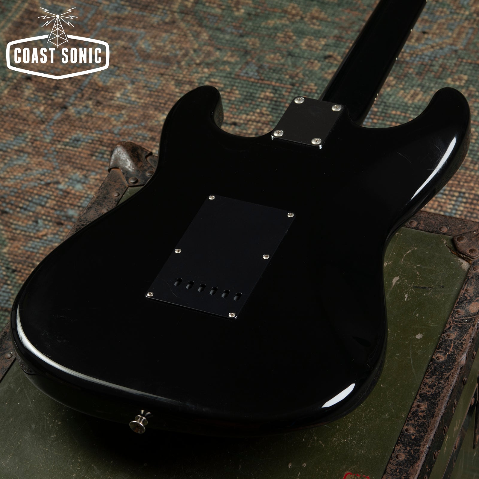 2007 Fender All Black '62 Reissue Stratocaster ST62-70AB Made in Japan
